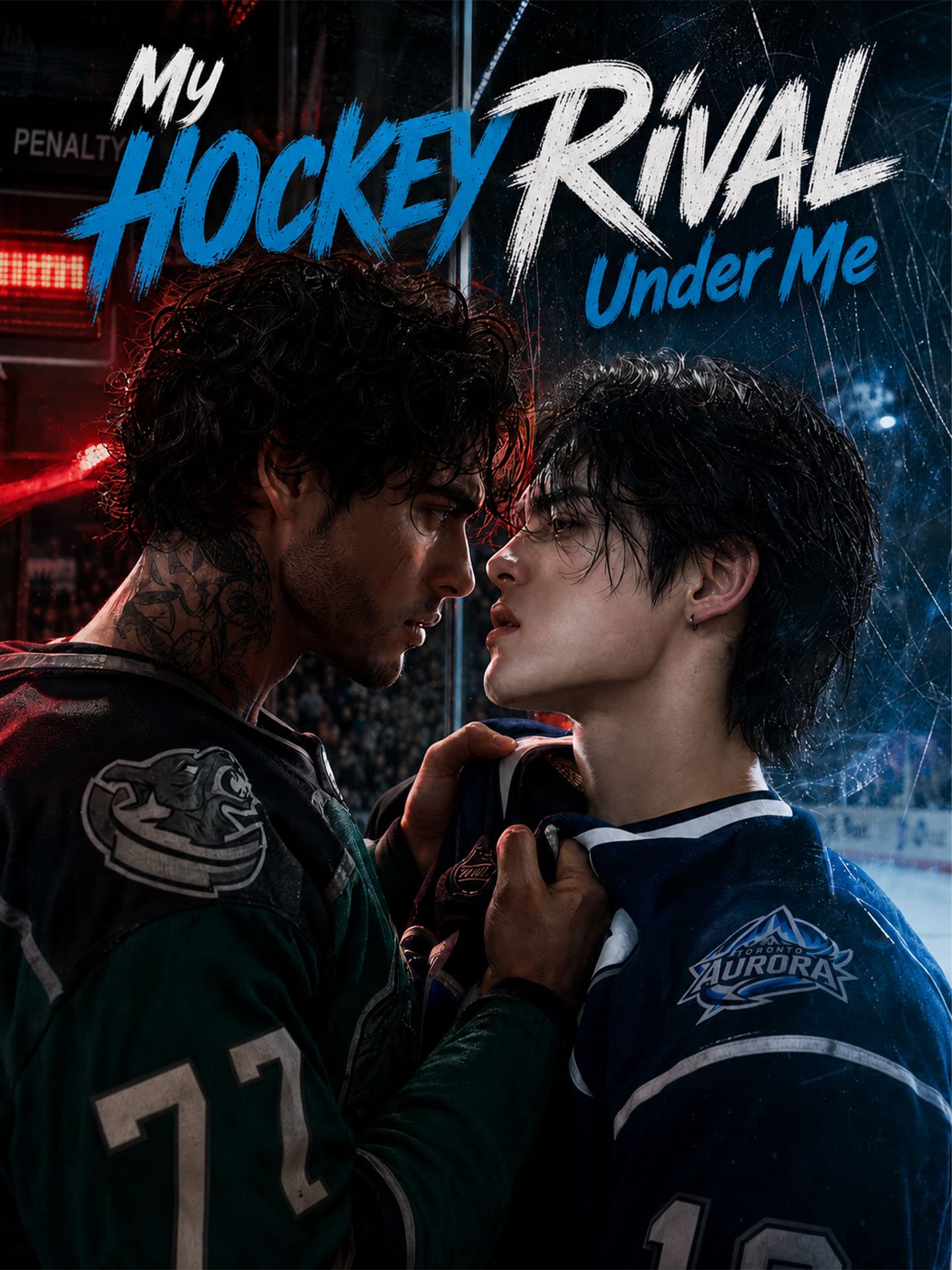 My Hockey Rival Under Me posteri