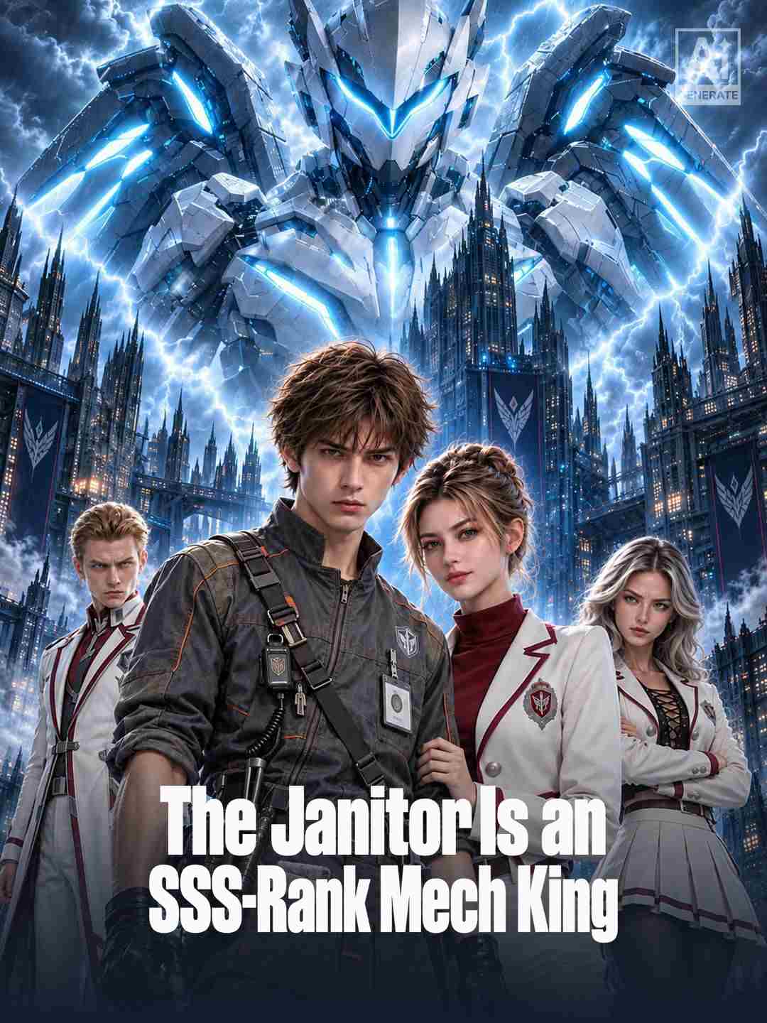 The Janitor Is an SSS-Rank Mech King posteri