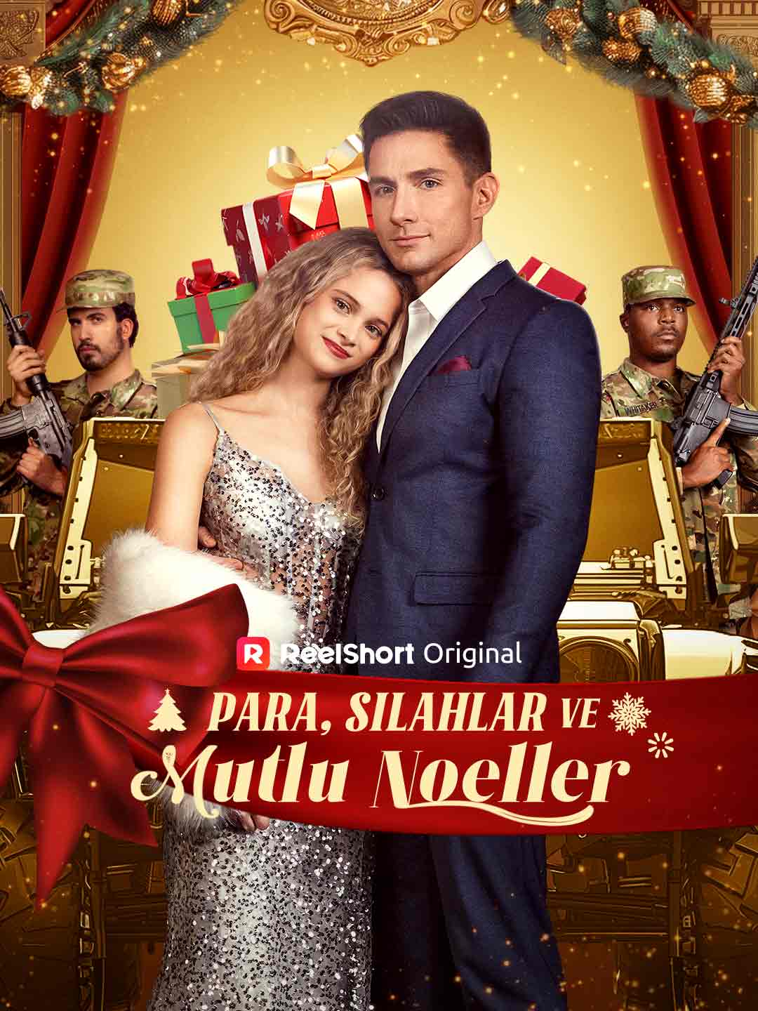 Para, Silahlar ve Mutlu Noeller posteri