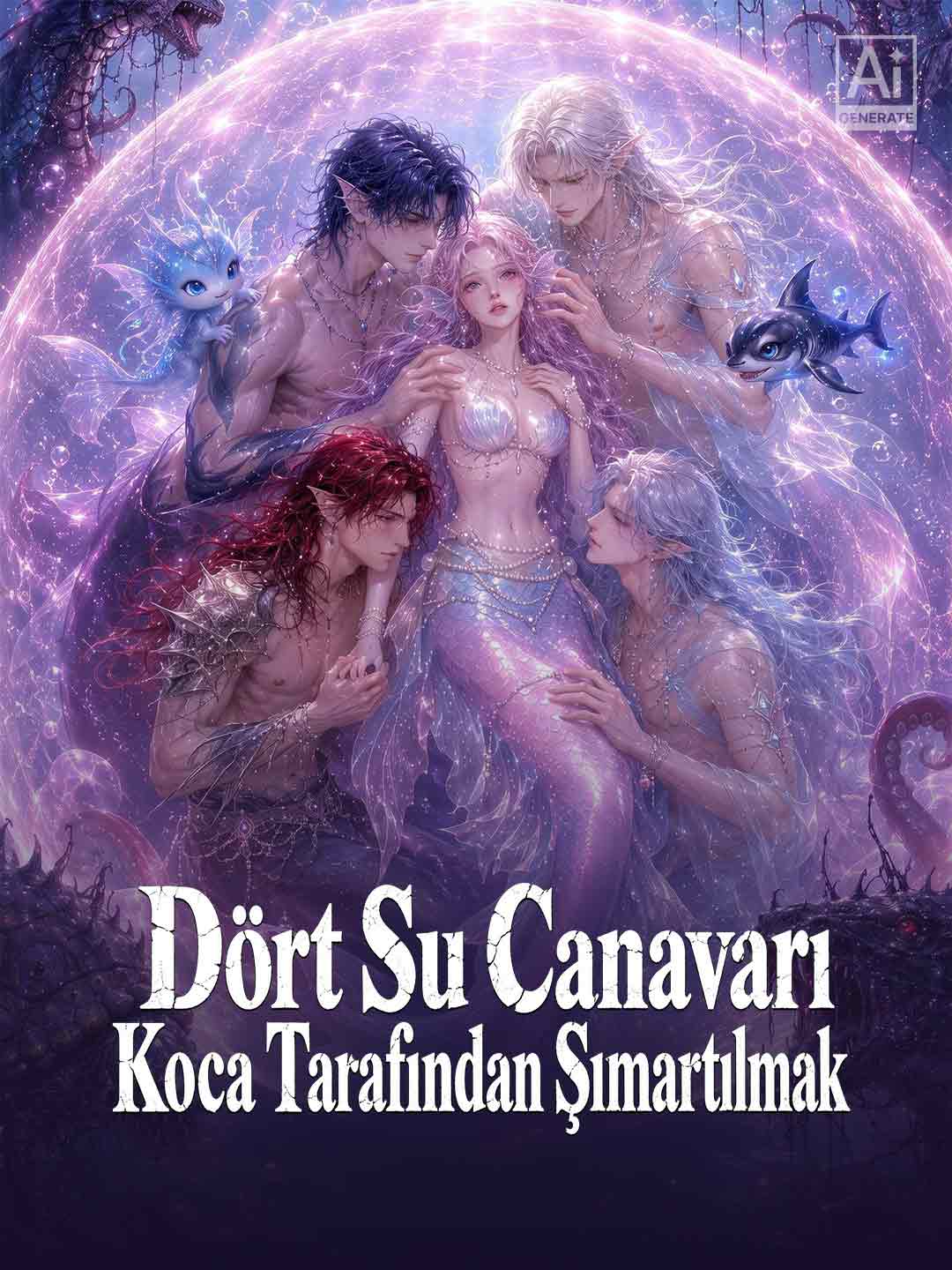 Dört Su Canavarı Koca Tarafından Şımartılmak posteri