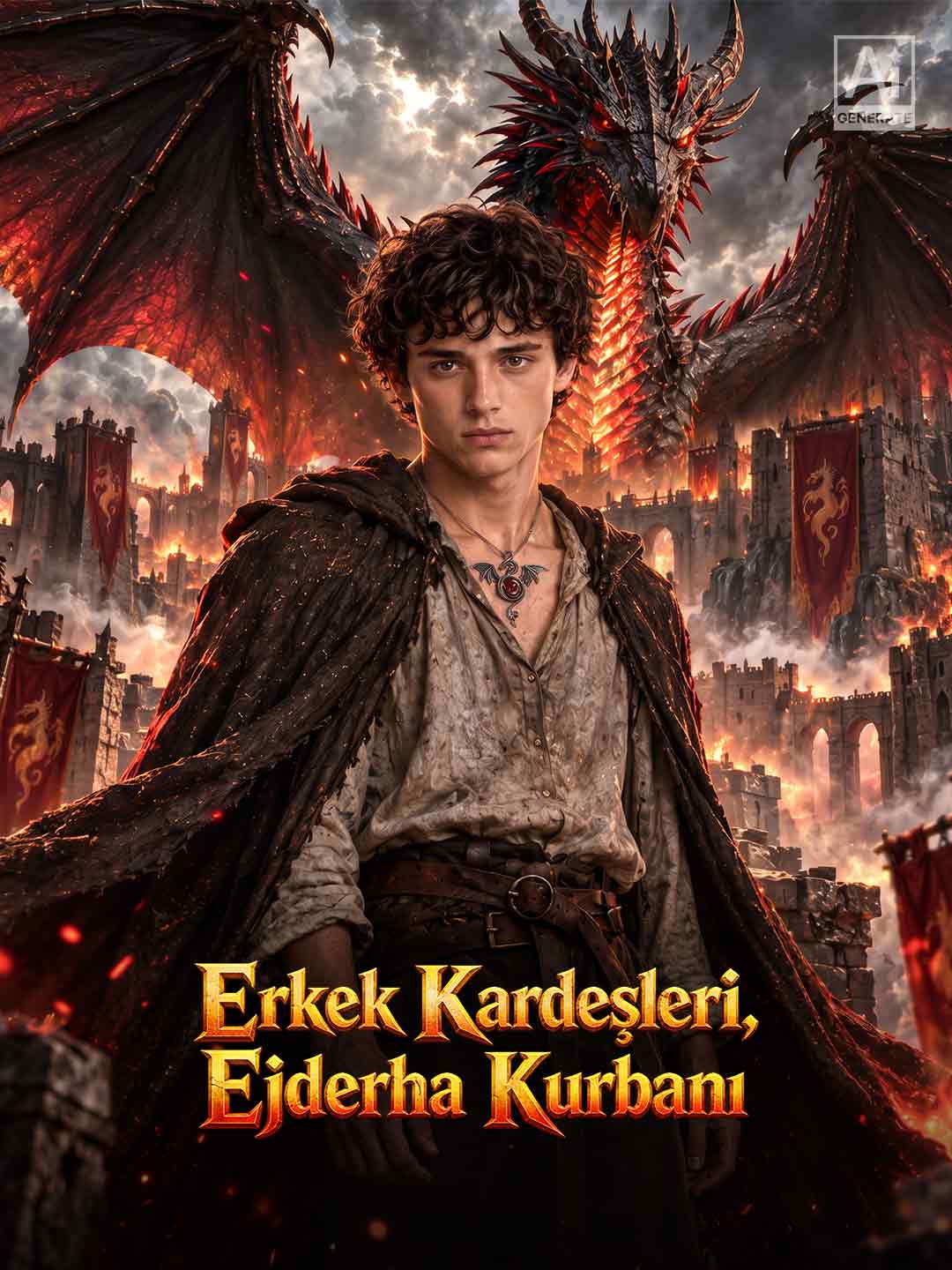 Erkek Kardeşleri, Ejderha Kurbanı posteri