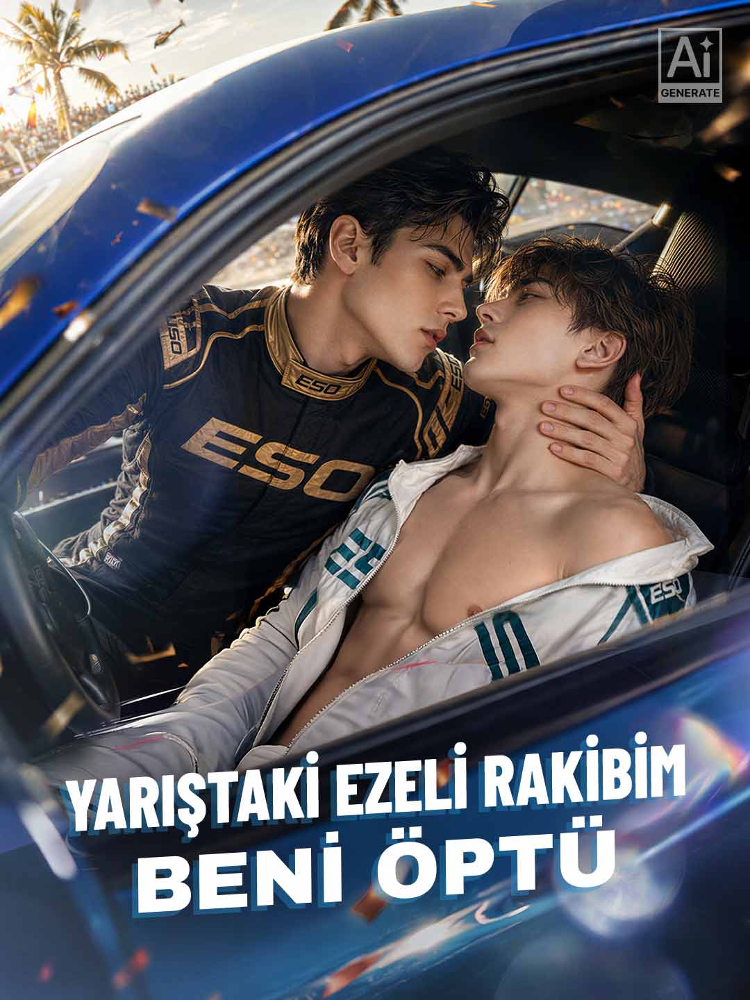 Yarıştaki Ezeli Rakibim Beni Öptü posteri