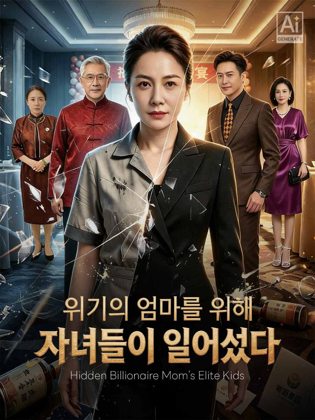 위기의 엄마를 위해 자녀들이 일어섰다 posteri