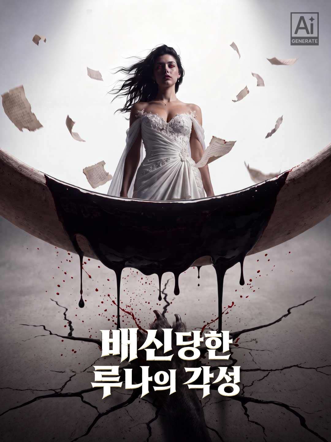 배신당한 루나의 각성 posteri