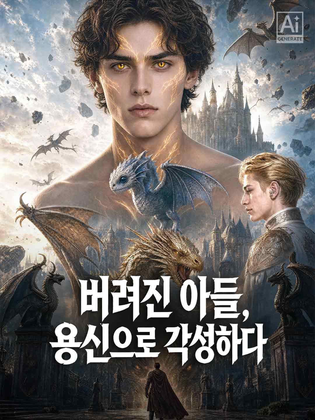 버려진 아들, 용신으로 각성하다 posteri