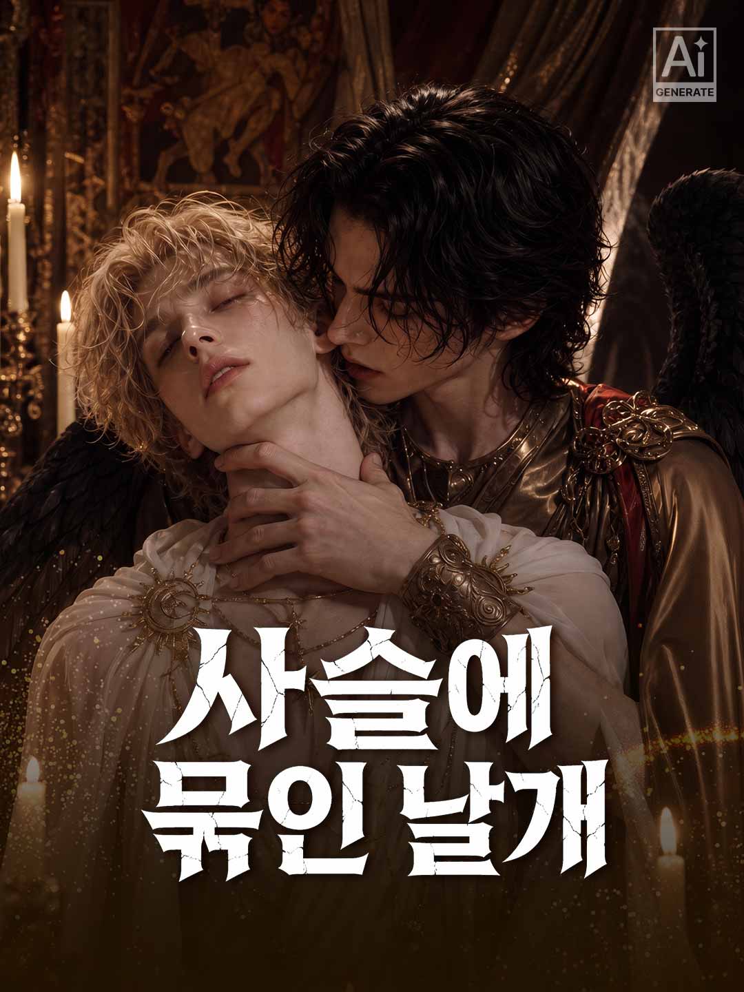 사슬에 묶인 날개 posteri
