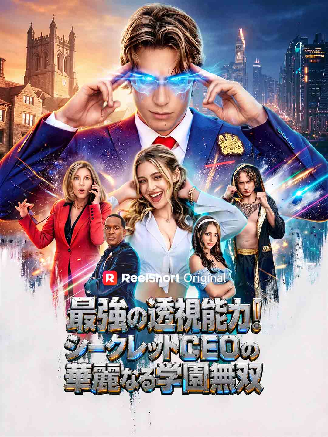 最強の透視能力!シークレットCEOの華麗なる学園無双 posteri