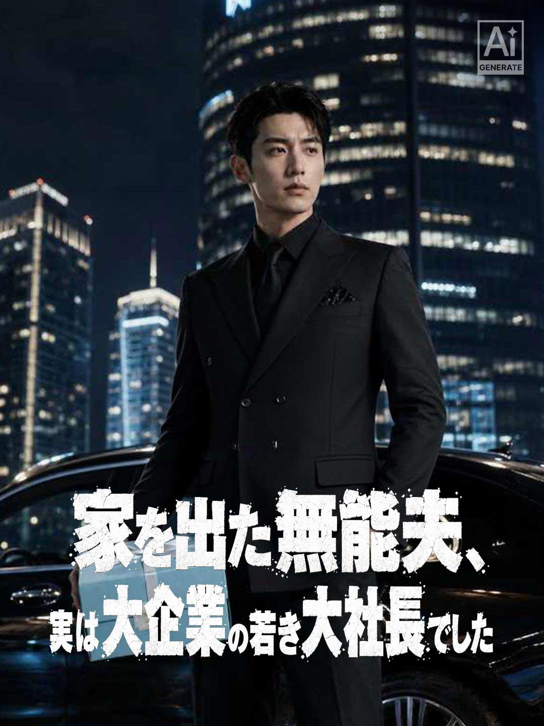 家を出た無能夫、実は大企業の若き大社長でした posteri