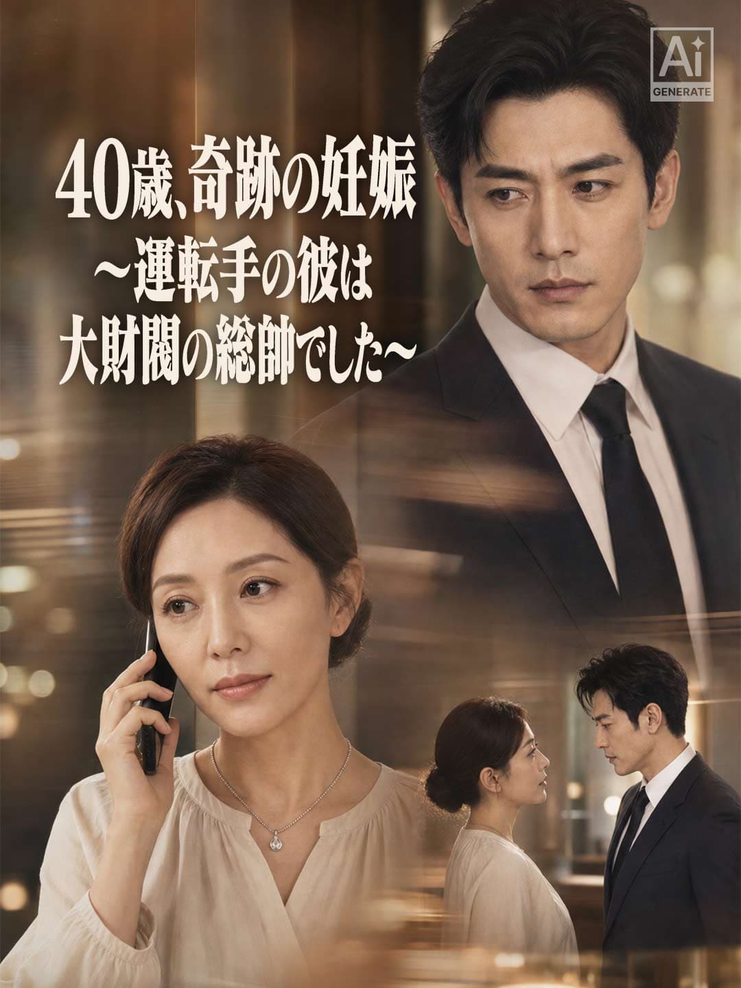 40歳、奇跡の妊娠~運転手の彼は大財閥の総帥でした~ posteri