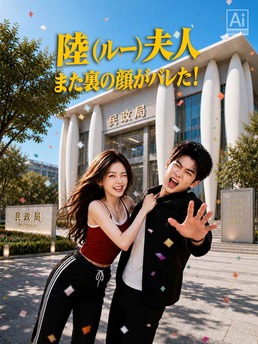 陸(ルー)夫人 また裏の顔がバレた! posteri