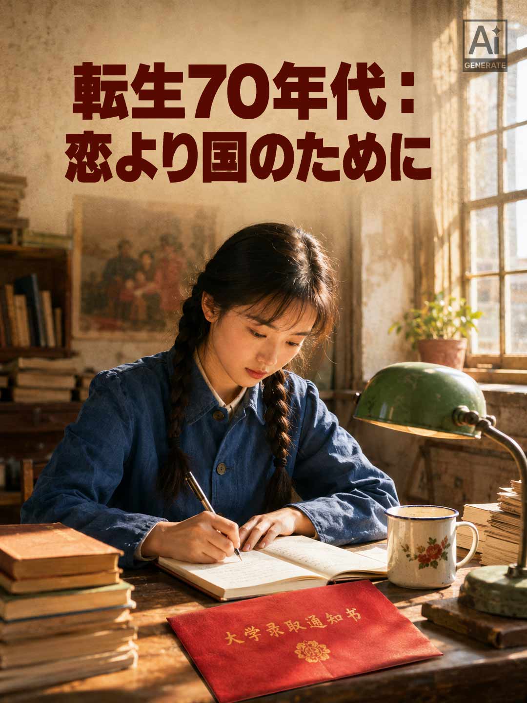転生70年代:恋より国のために posteri
