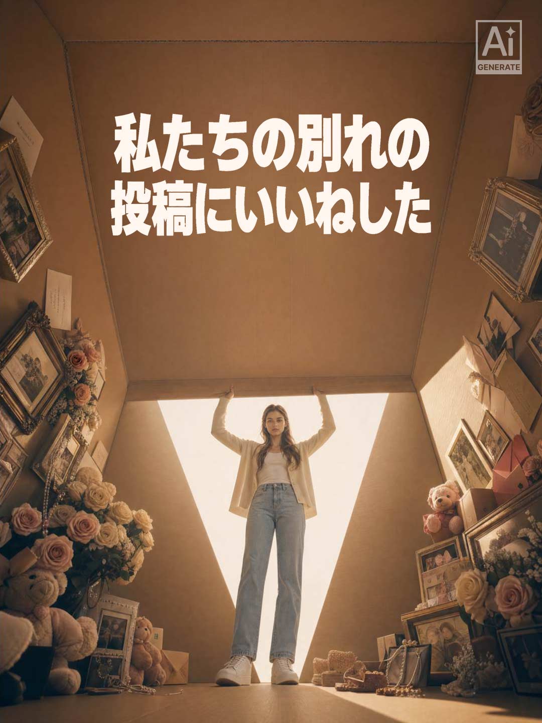 私たちの別れの投稿にいいねした posteri