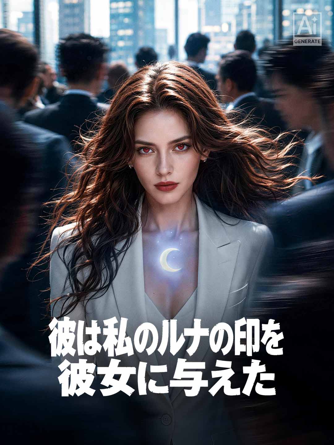 彼は私のルナの印を彼女に与えた posteri