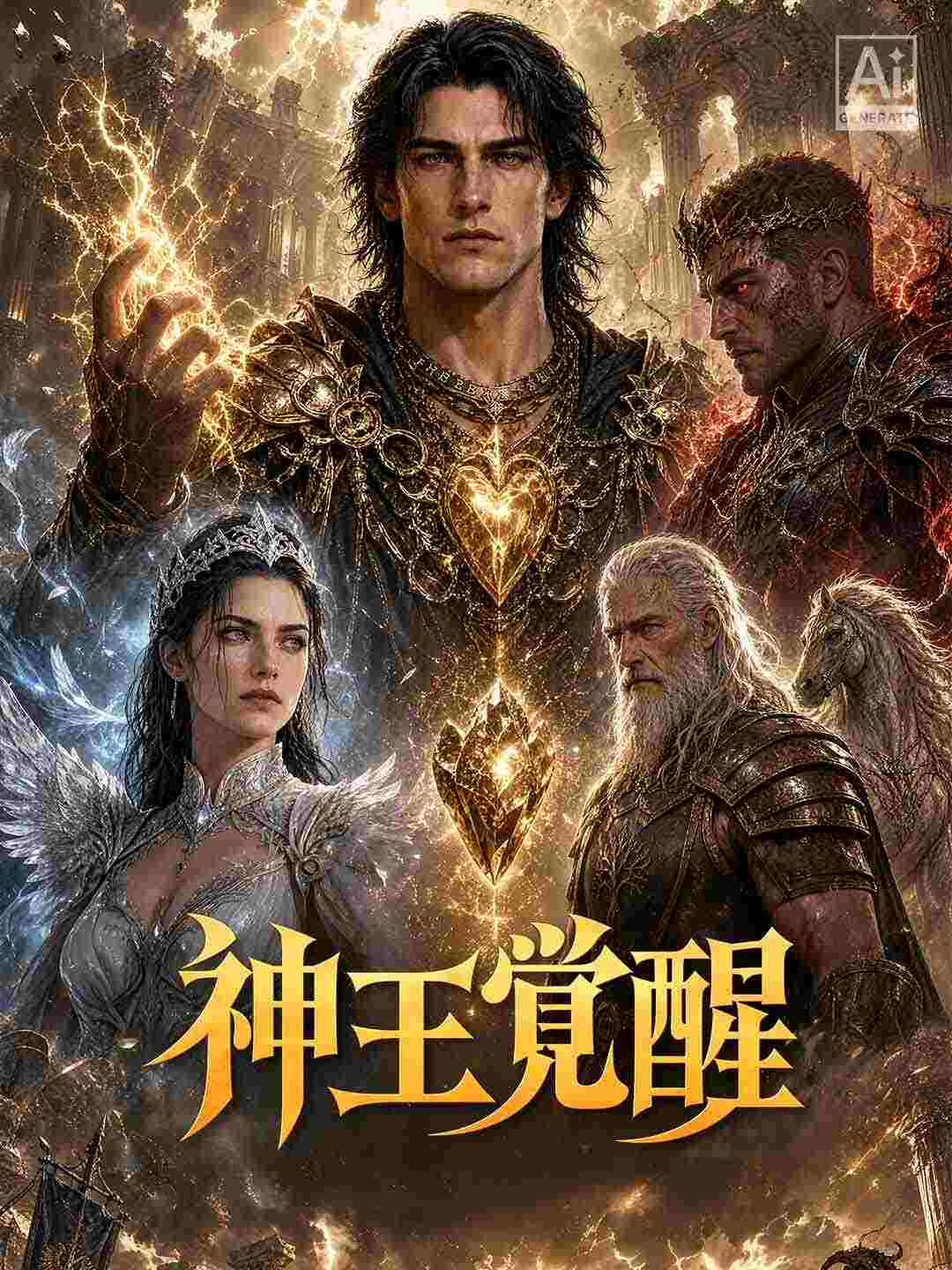 神王覚醒 posteri