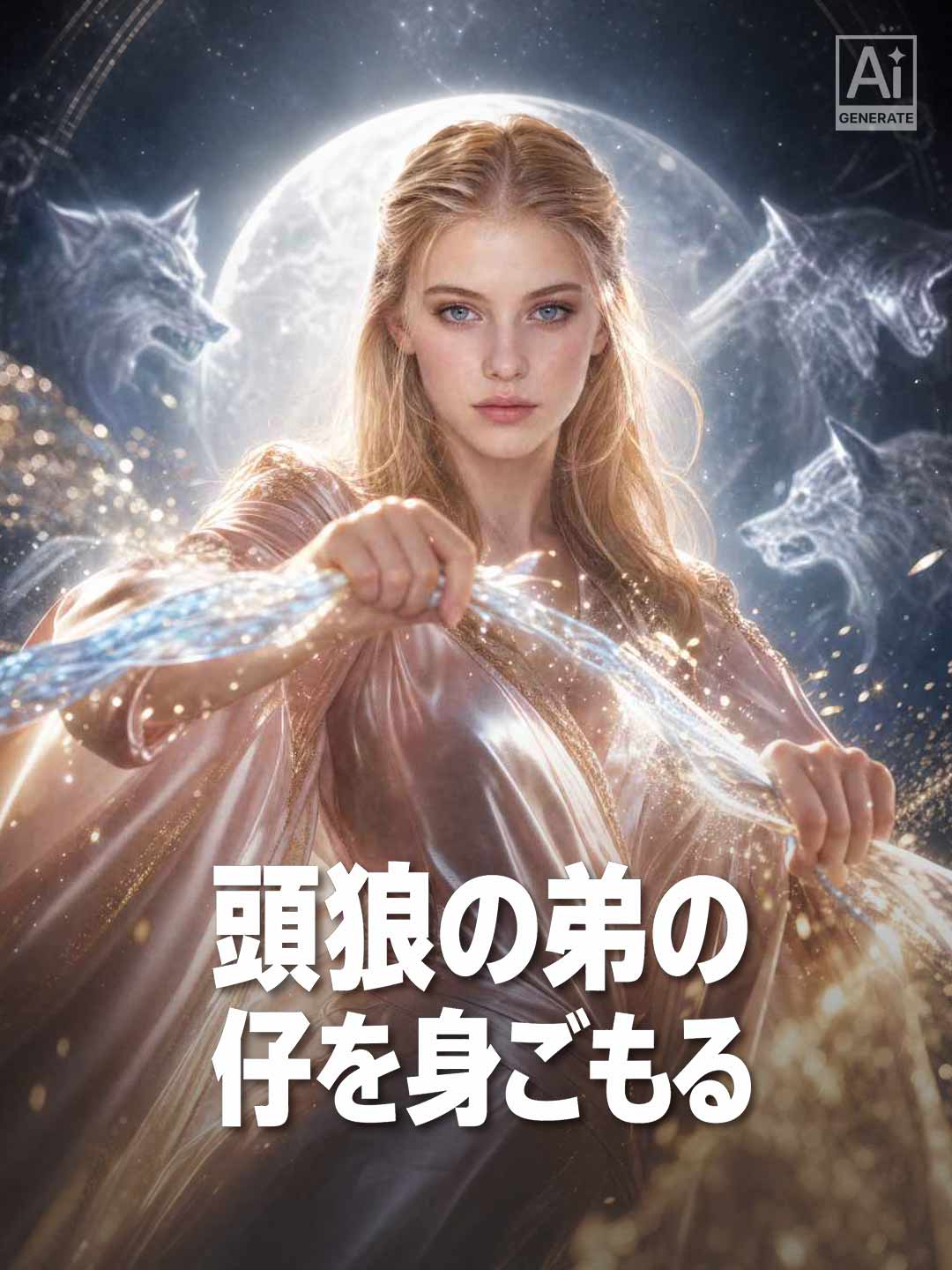 頭狼の弟の仔を身ごもる posteri