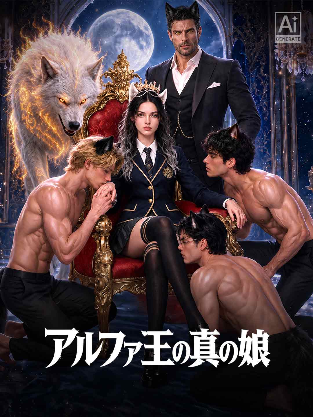 アルファ王の真の娘 posteri