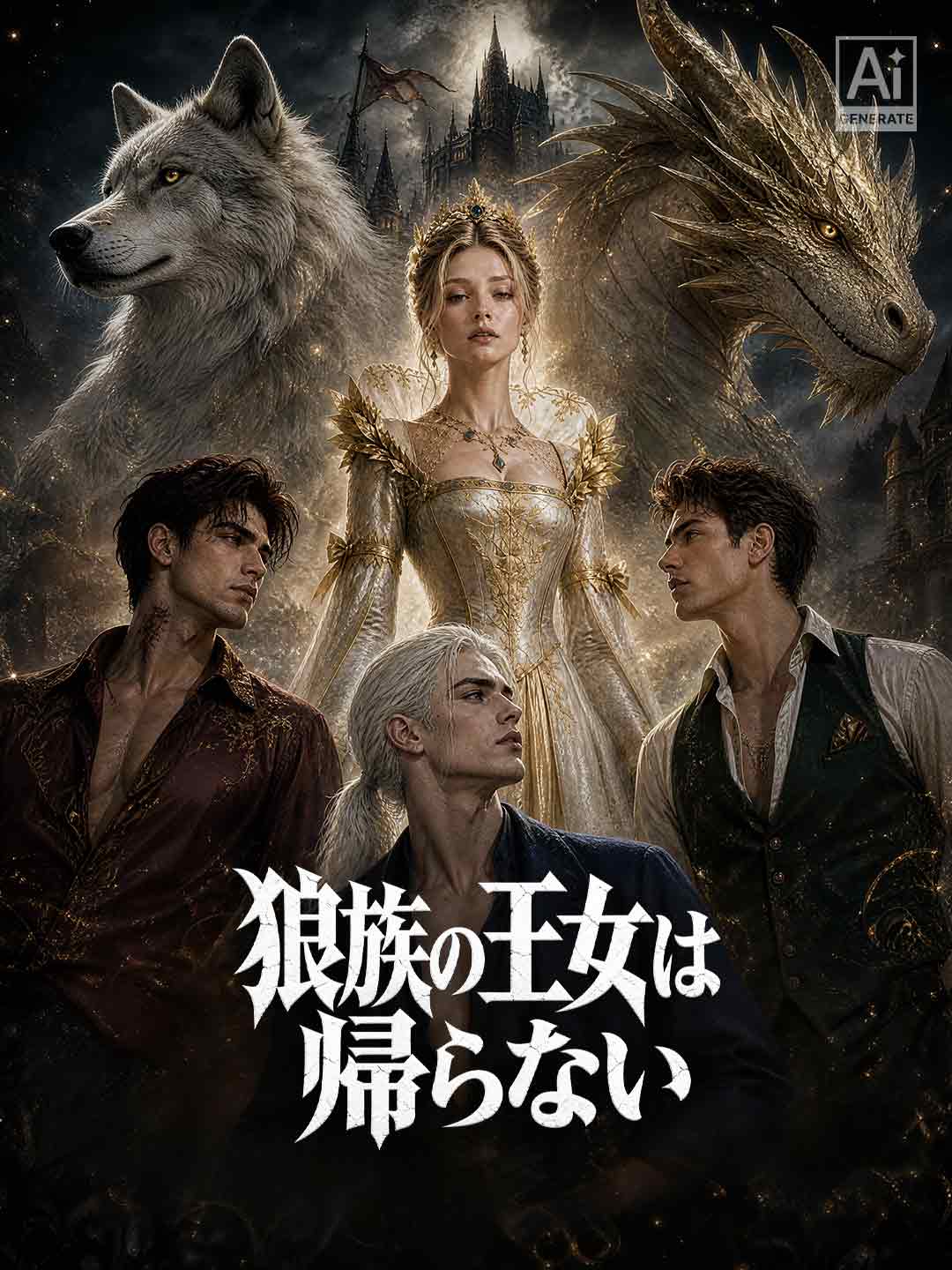 狼族の王女は帰らない posteri