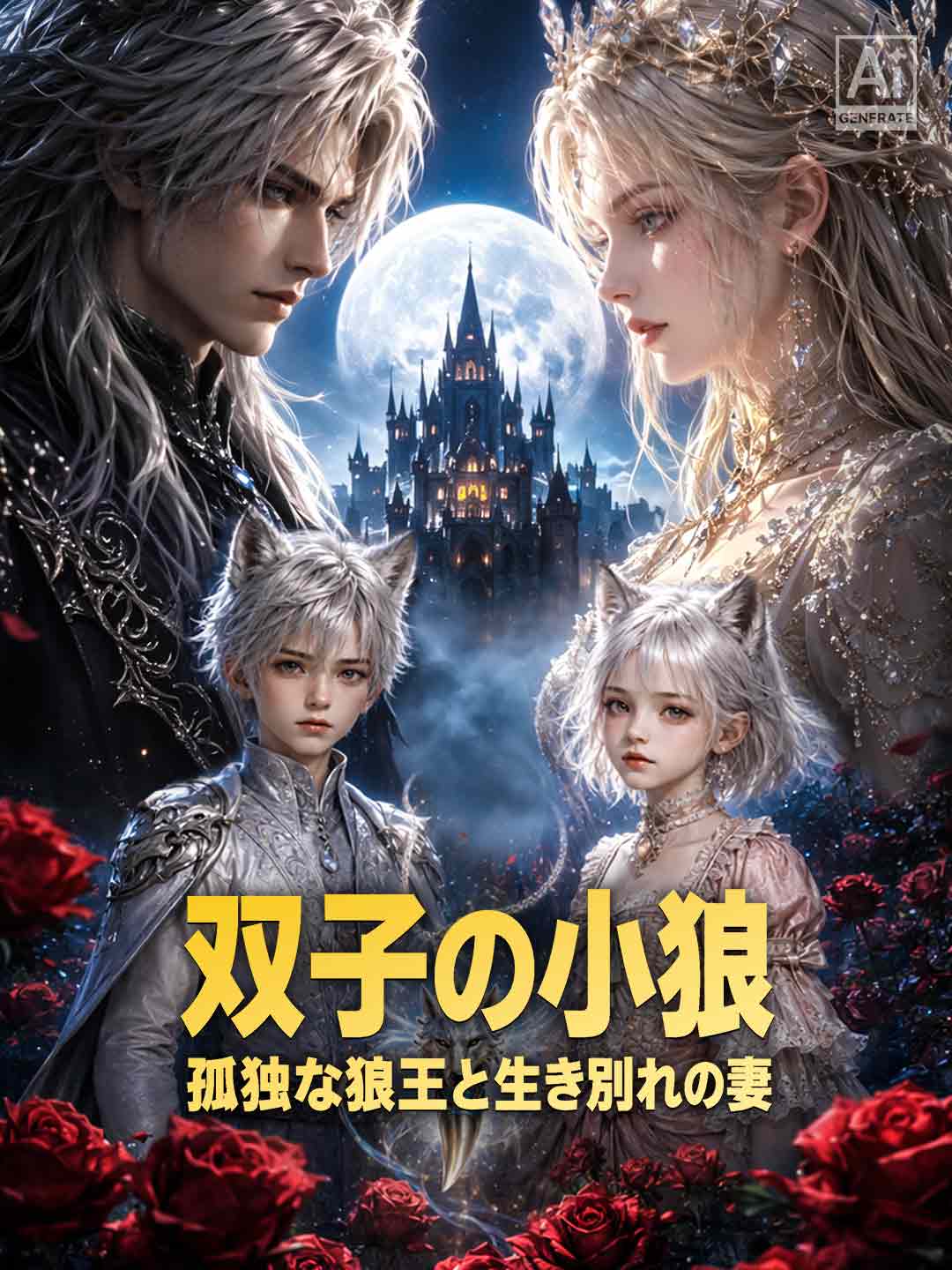 双子の小狼 孤独な狼王と生き別れの妻 posteri