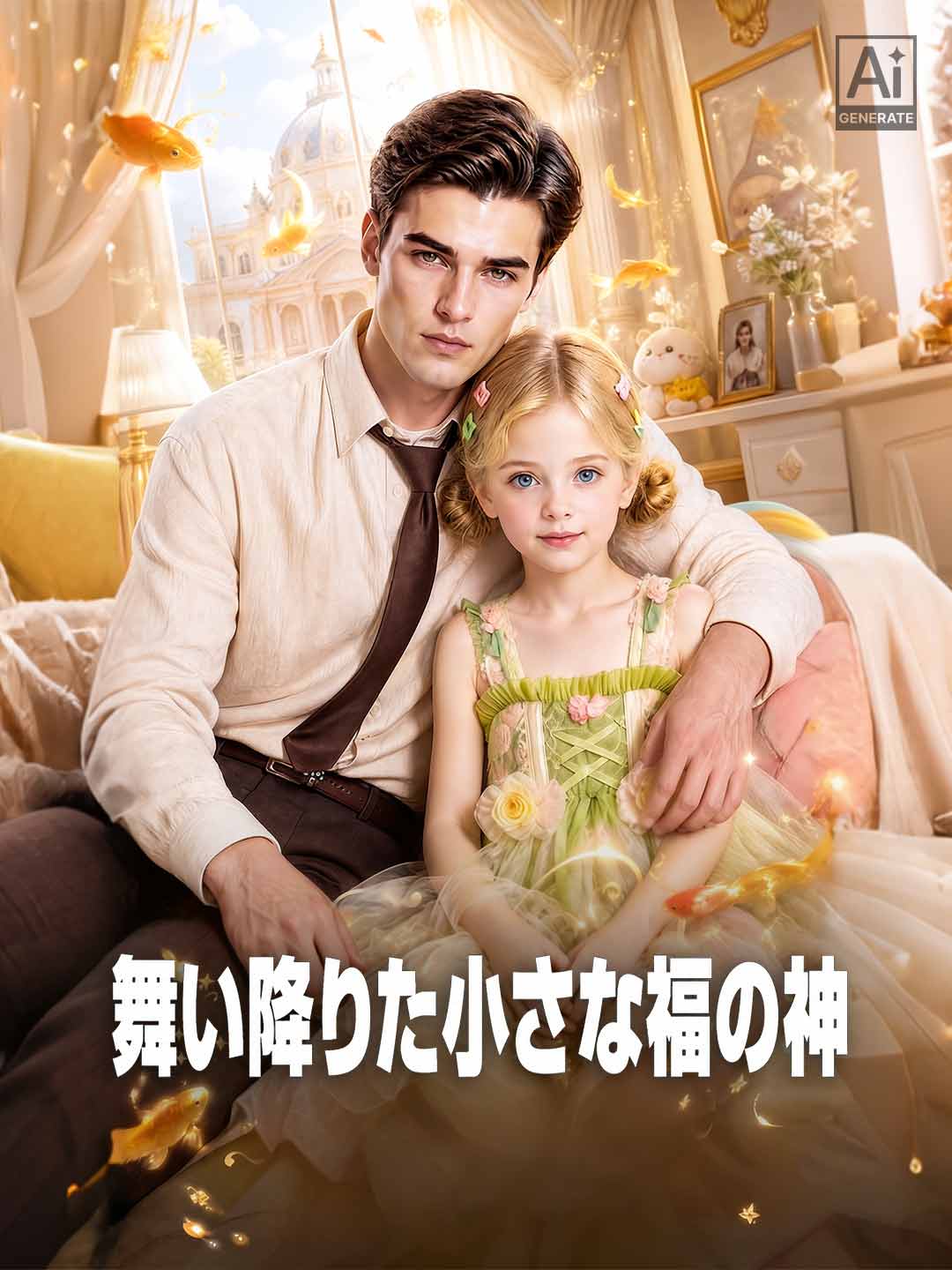 舞い降りた小さな福の神 posteri