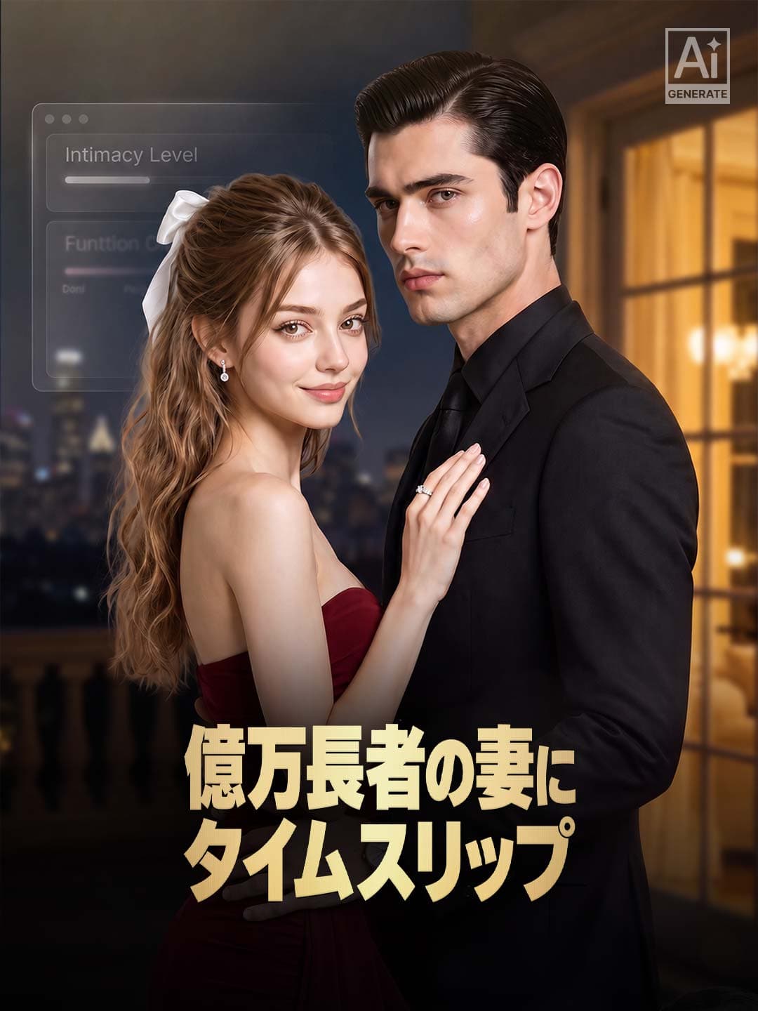 億万長者の妻にタイムスリップ posteri