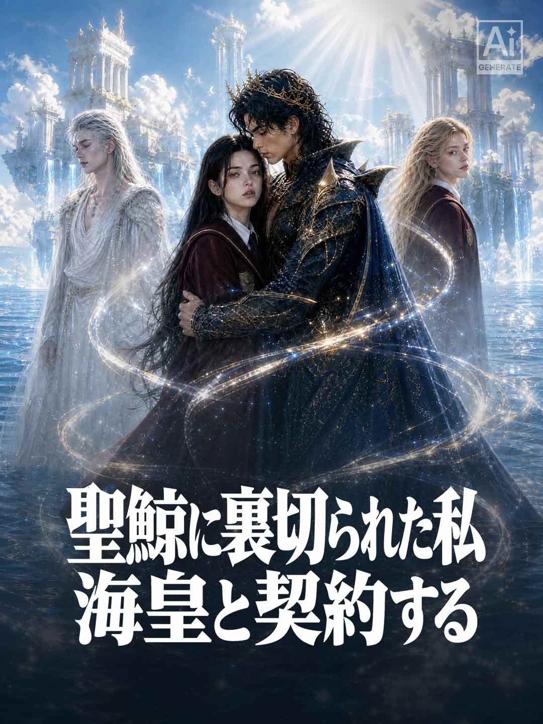 聖鯨に裏切られた私 海皇と契約する posteri