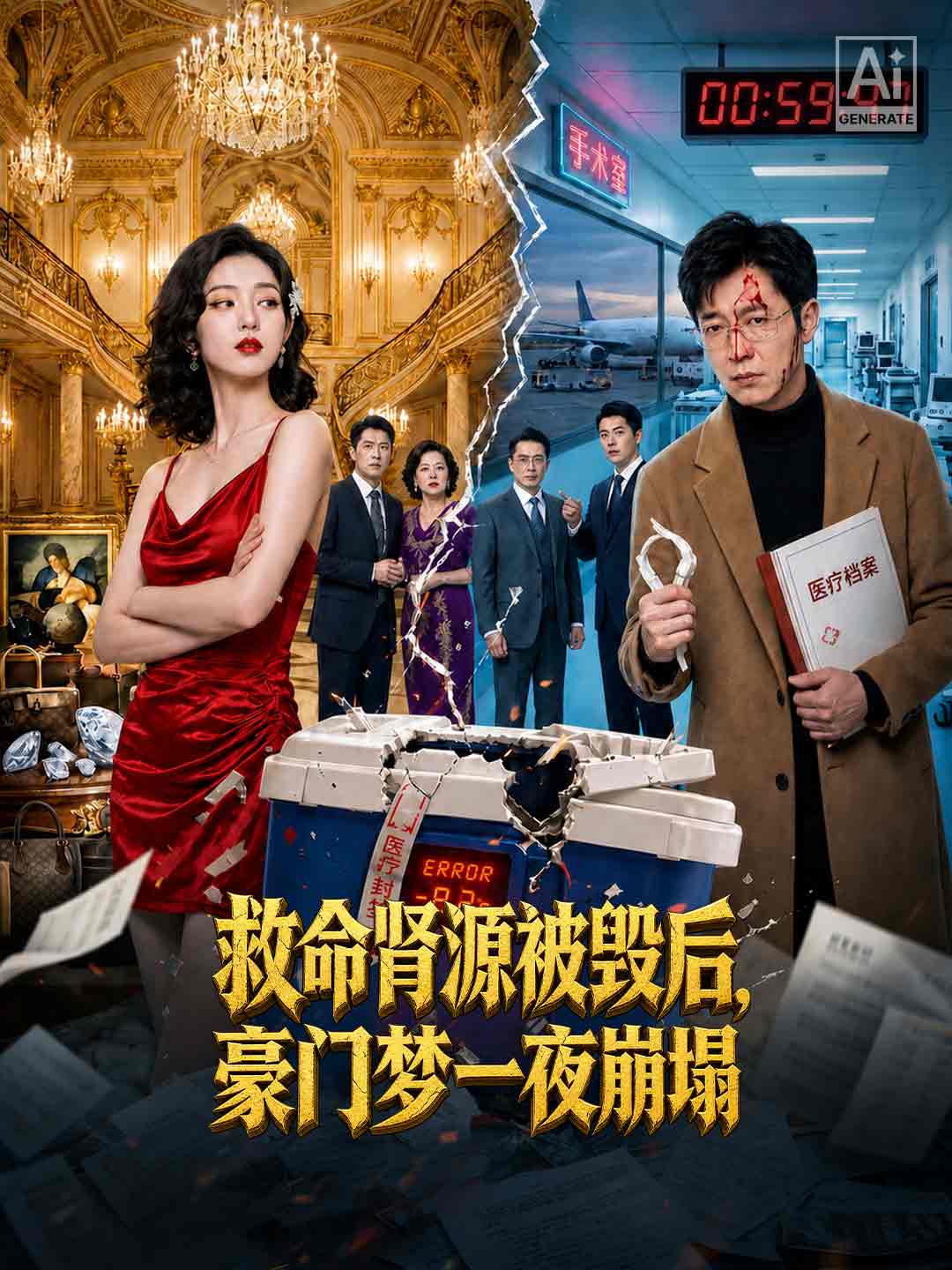 救命肾源被毁后,豪门梦一夜崩塌 posteri