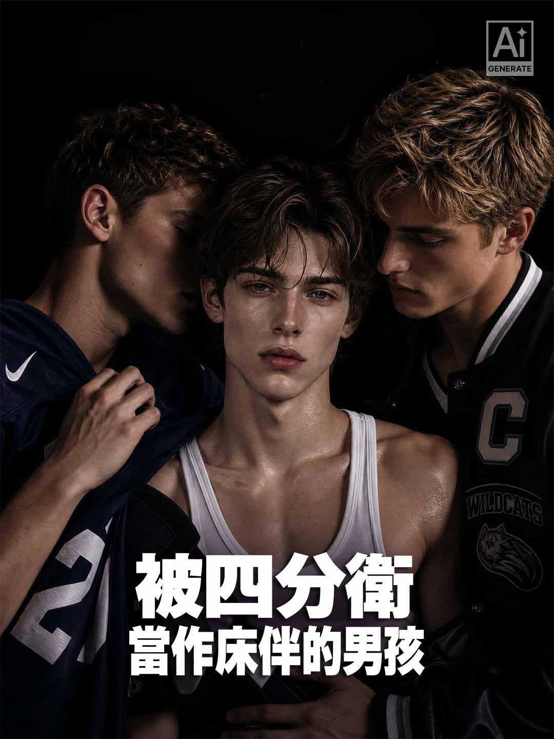 被四分衛當作床伴的男孩 posteri