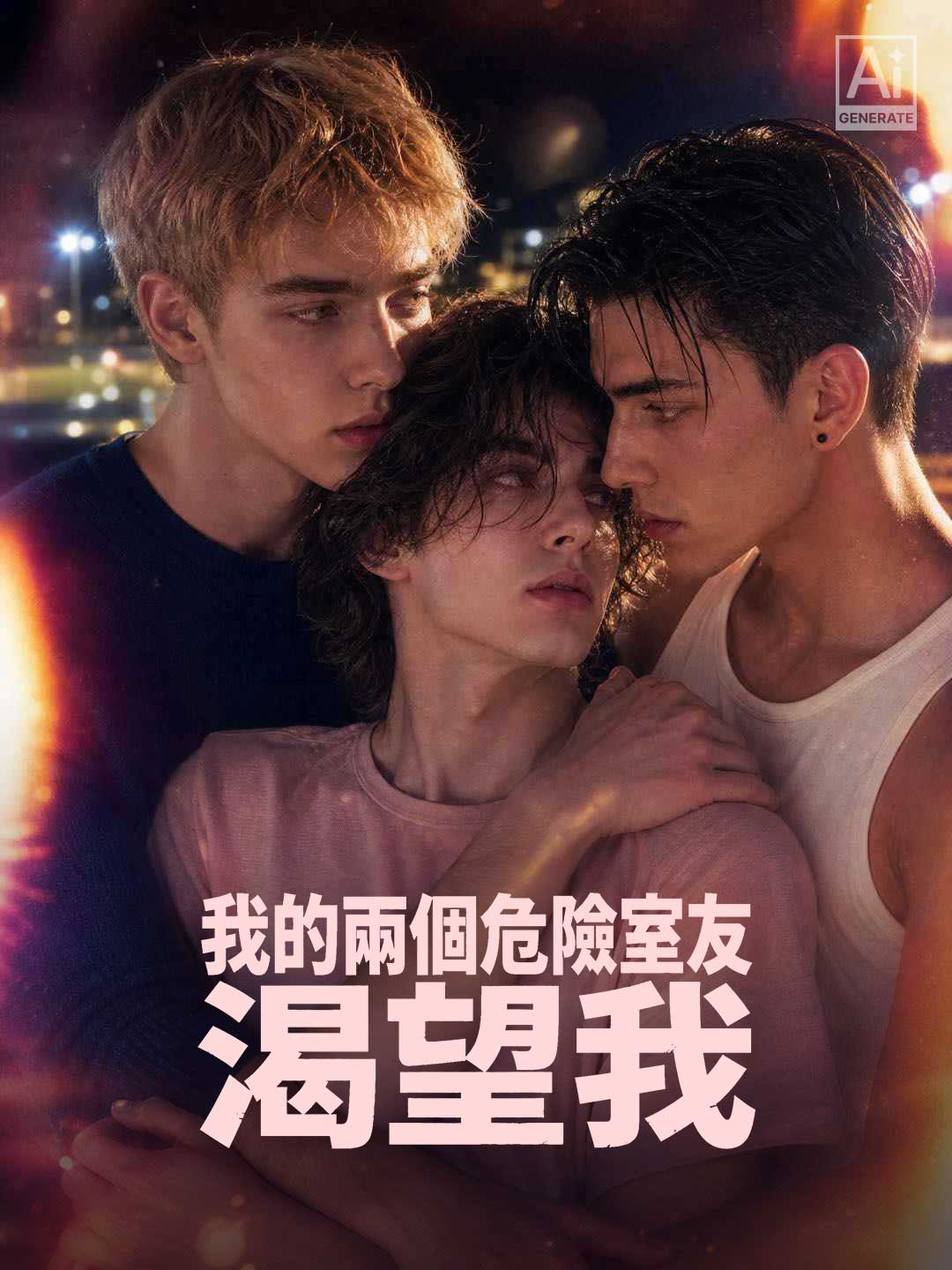 我的兩個危險室友渴望我 posteri