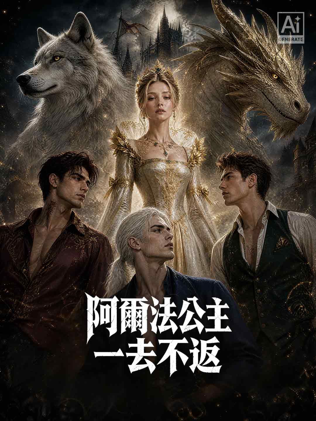 阿爾法公主一去不返 posteri