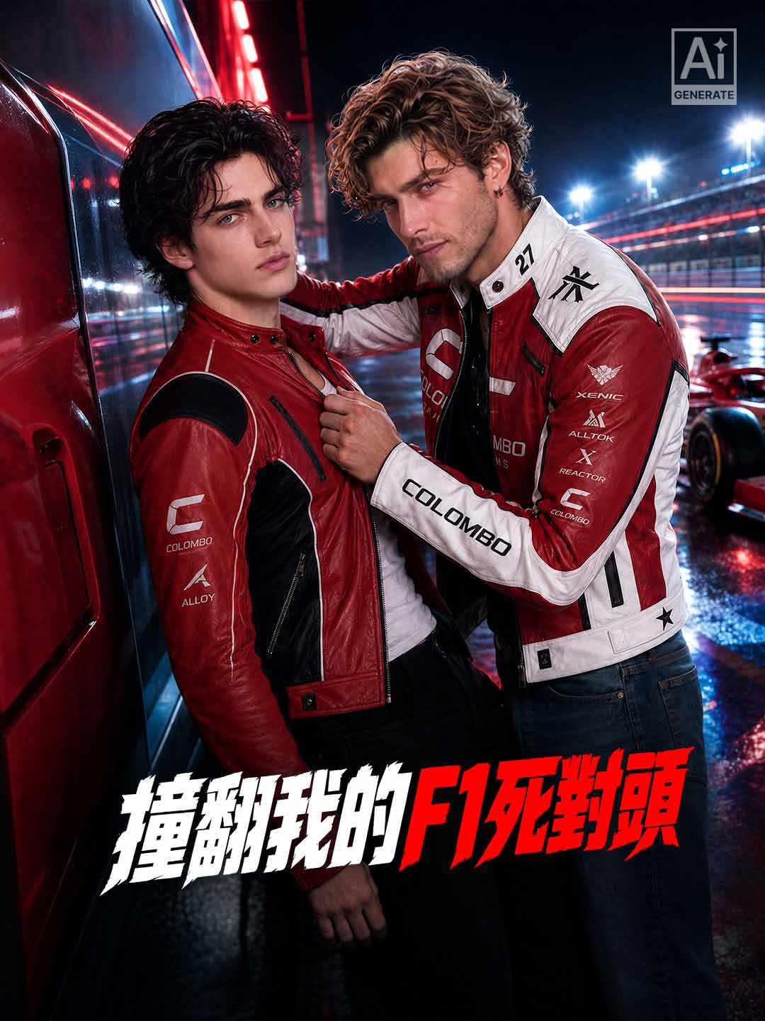 撞翻我的F1死對頭 posteri