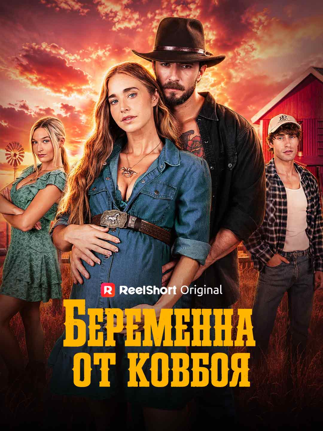 Беременна от ковбоя posteri