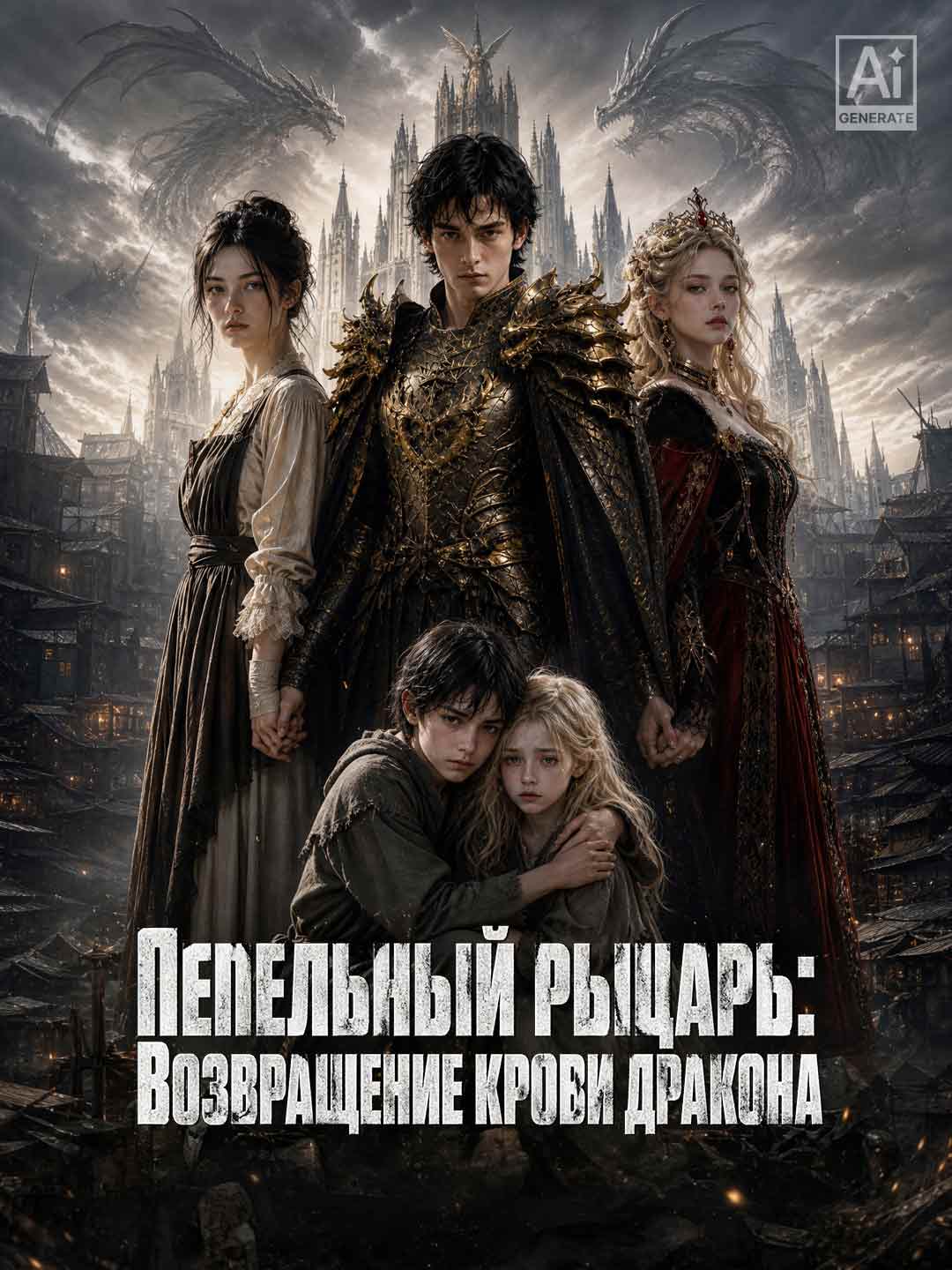 Пепельный рыцарь: Возвращение крови дракона posteri