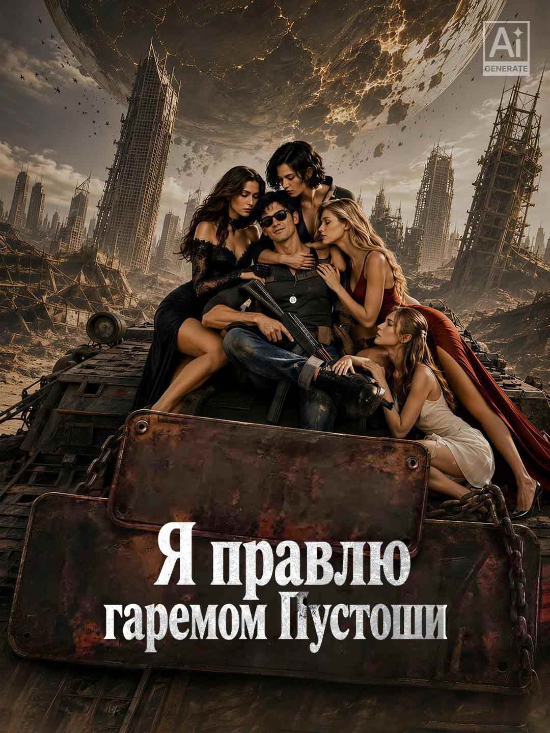 Я правлю гаремом Пустоши posteri