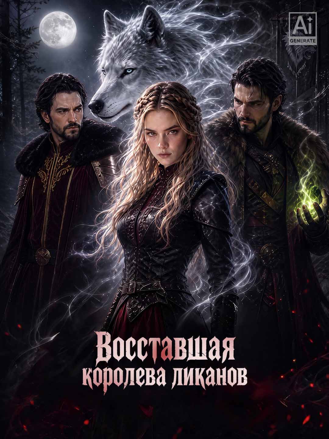 Восставшая королева ликанов posteri