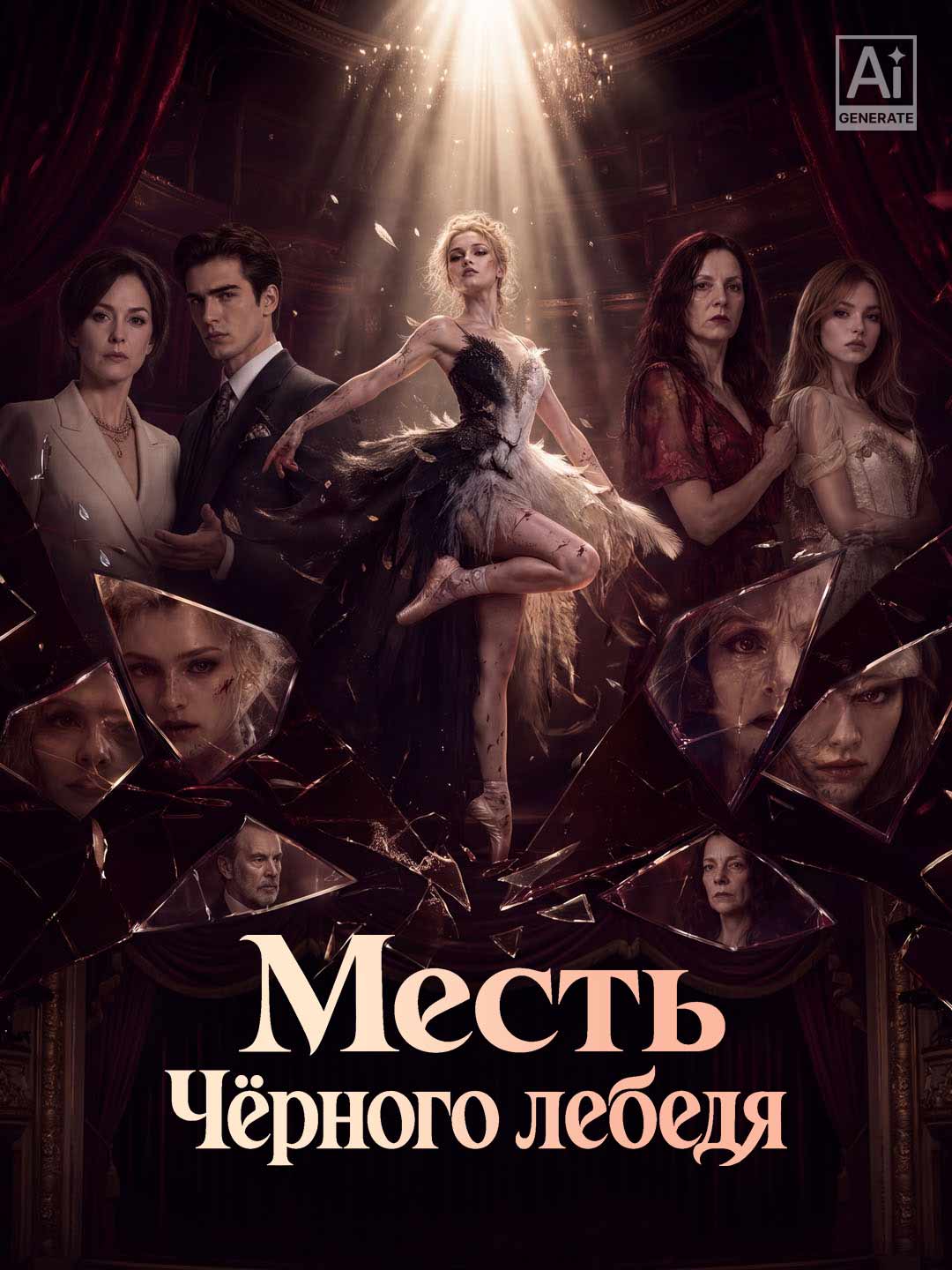 Месть Чёрного лебедя posteri