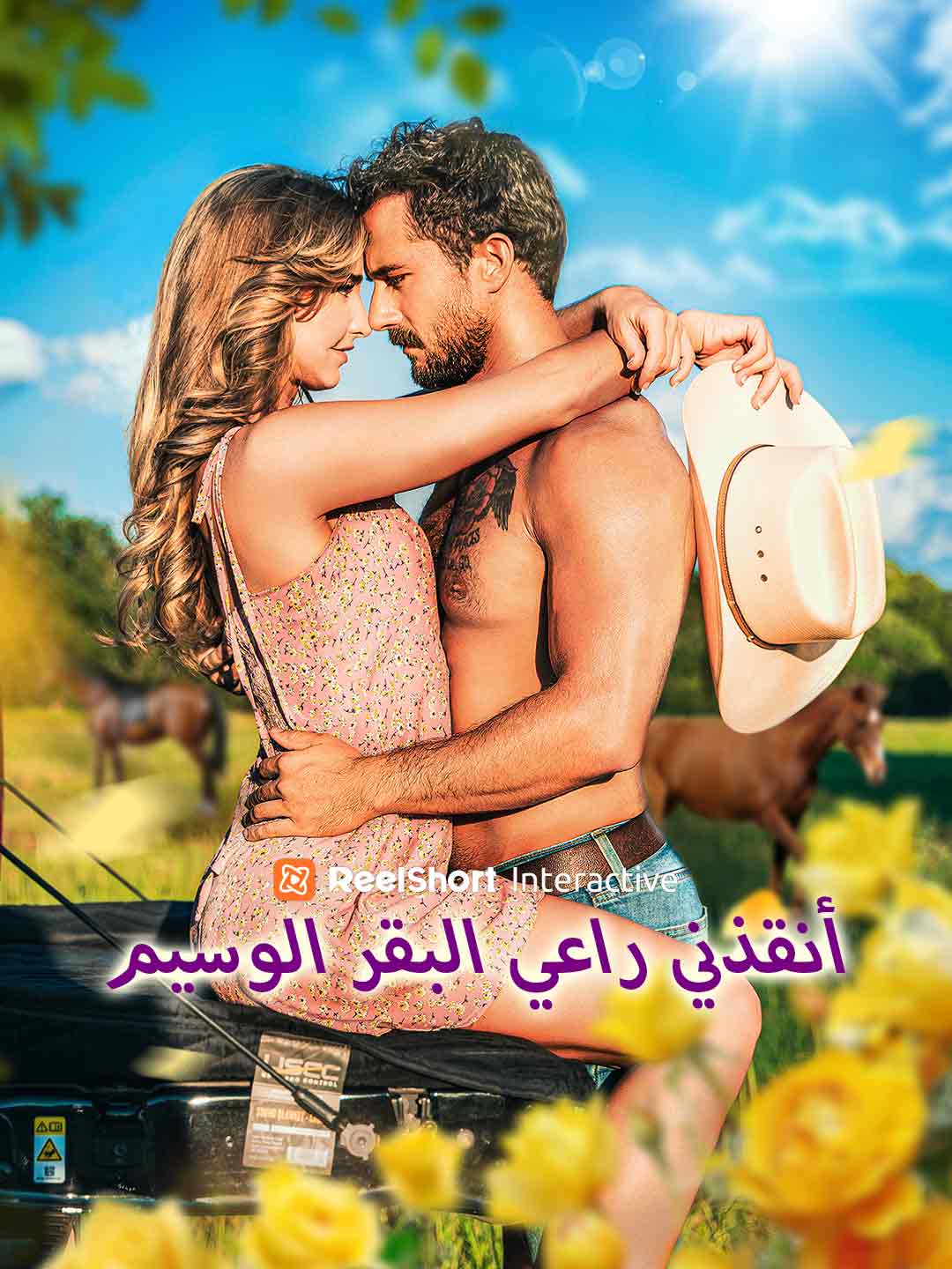 أنقذني راعي البقر الوسيم posteri