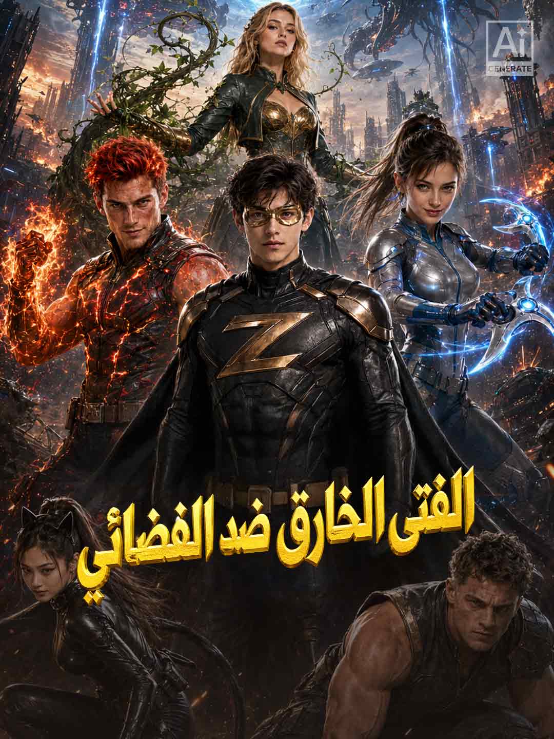 الفتى الخارق ضد الفضائي posteri