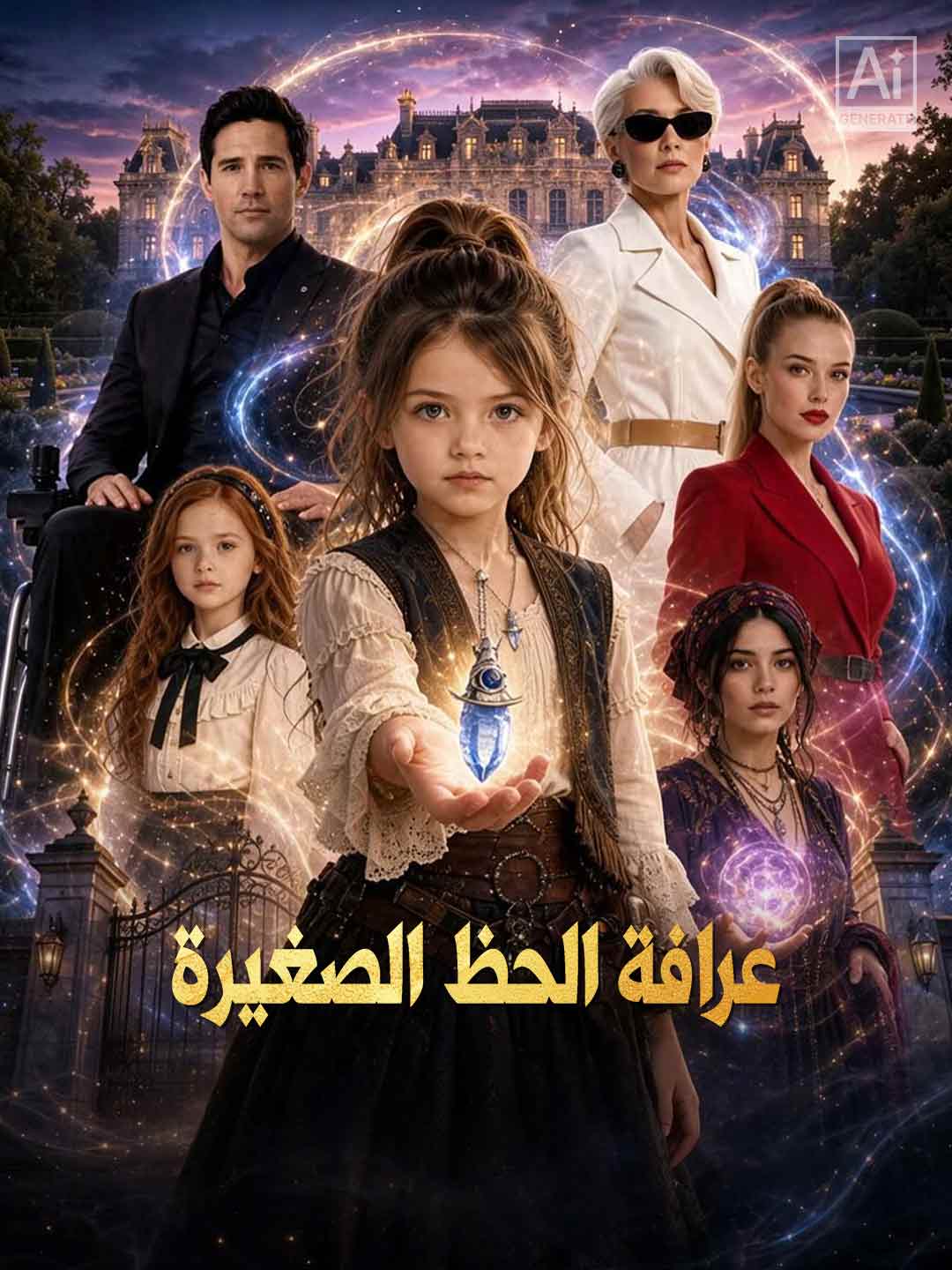 عرافة الحظ الصغيرة posteri