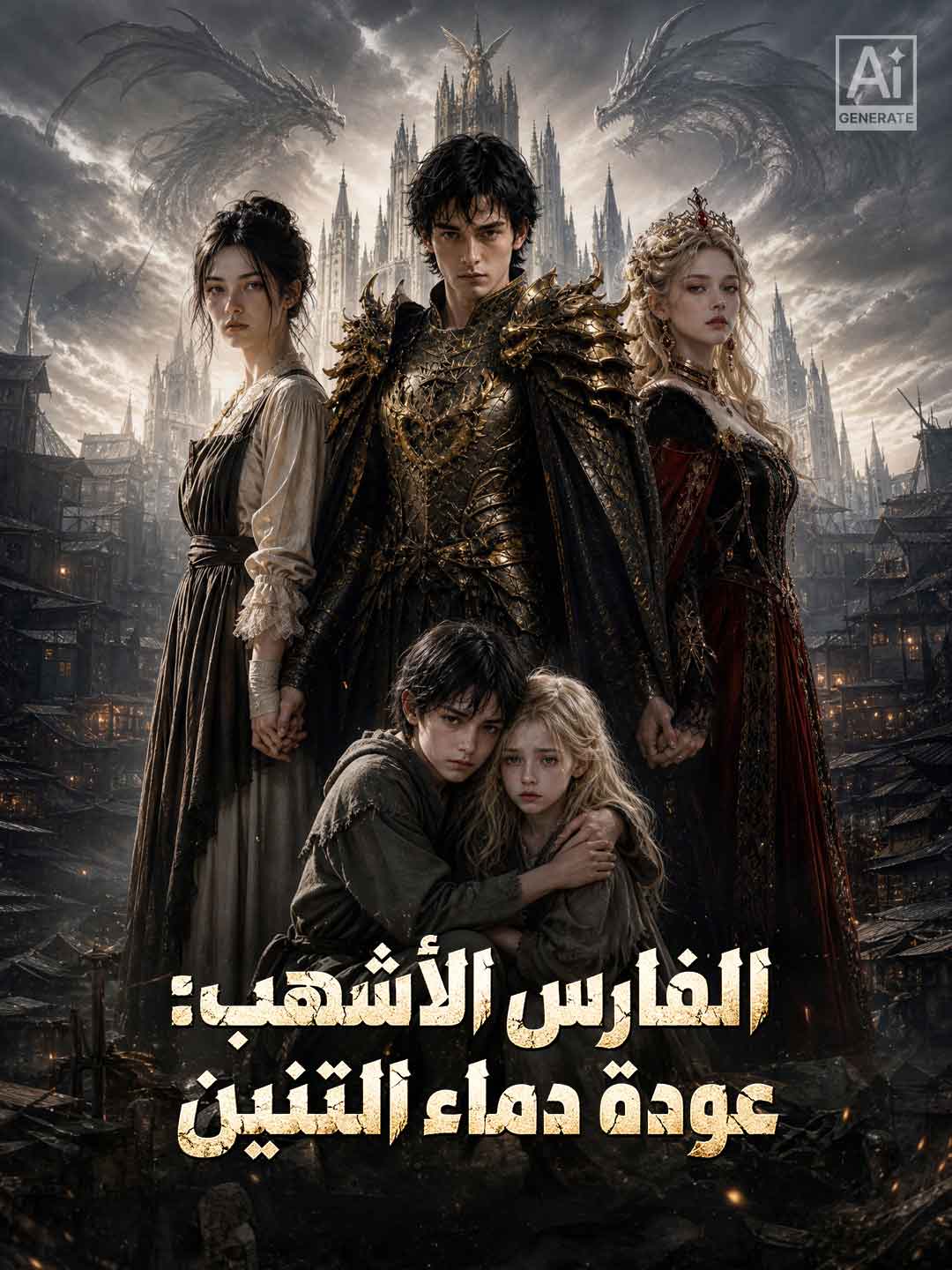 الفارس الأشهب: عودة دماء التنين posteri