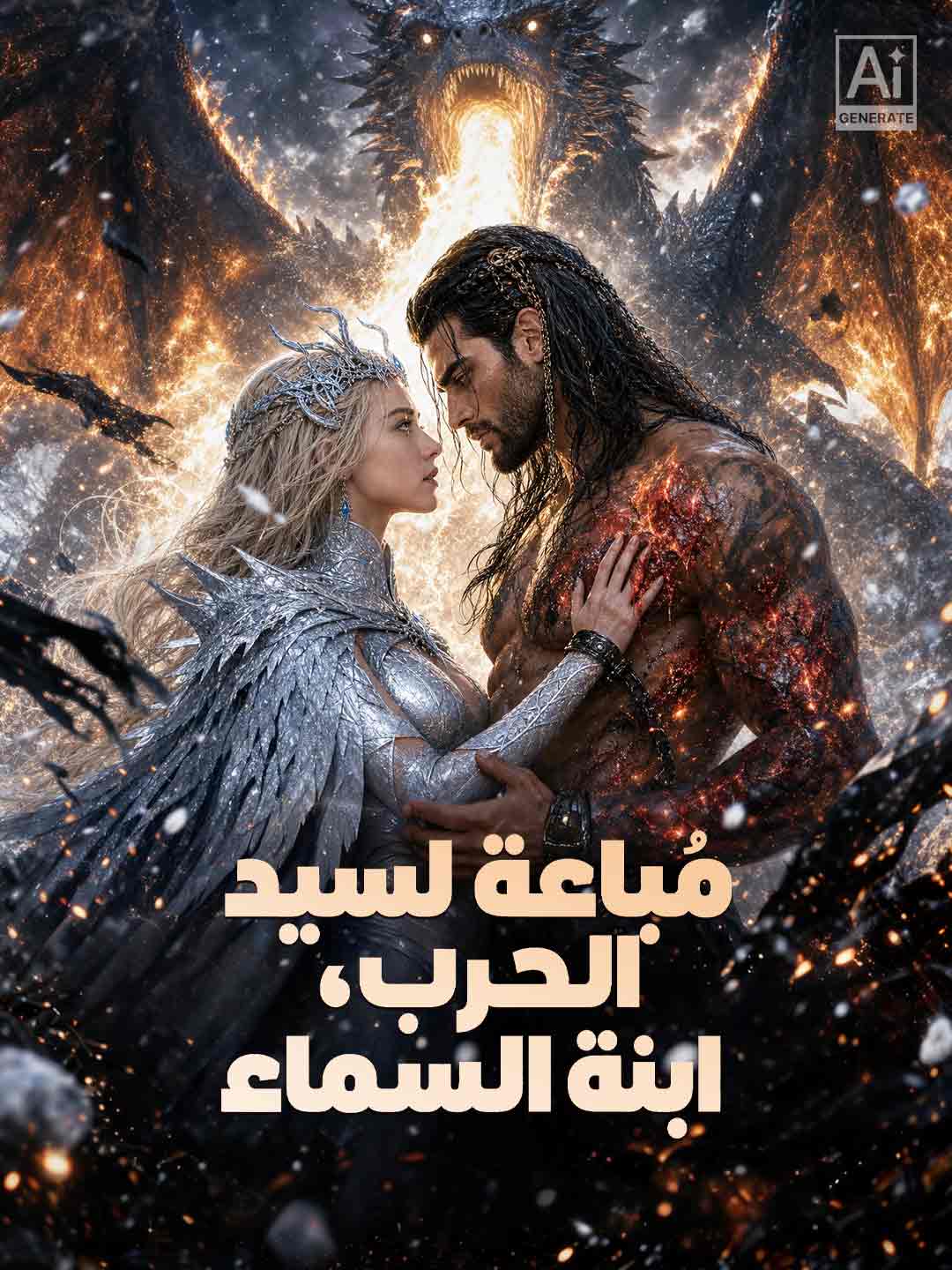 مُباعة لسيد الحرب، ابنة السماء posteri