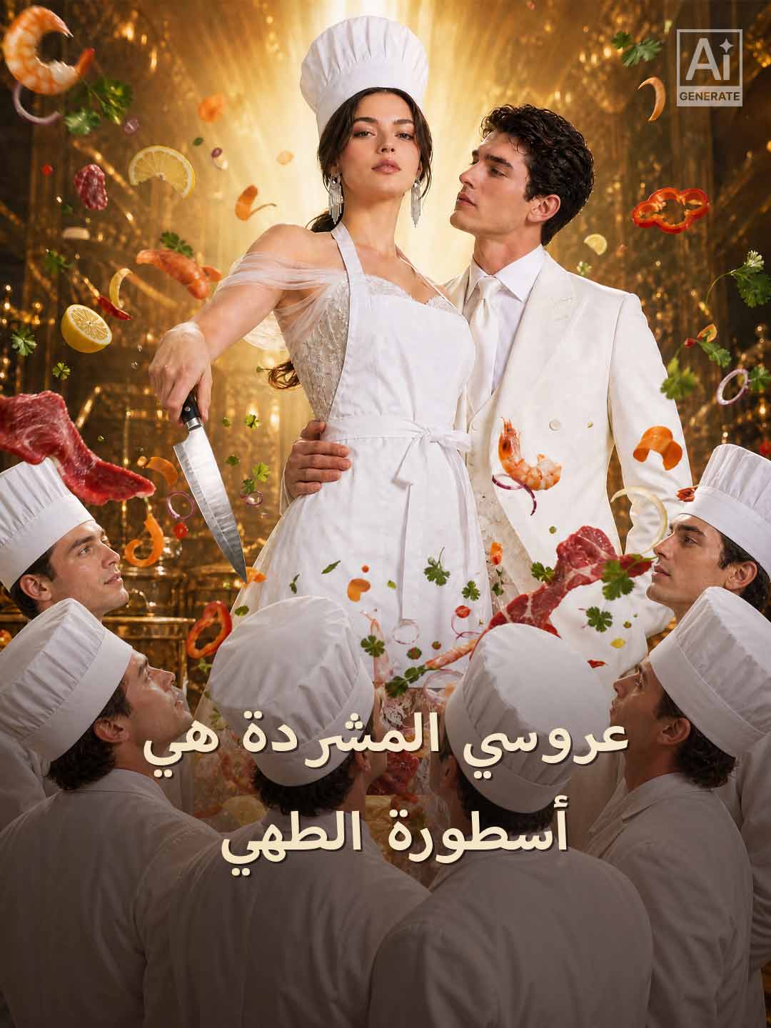 عروسي المشردة هي أسطورة الطهي posteri