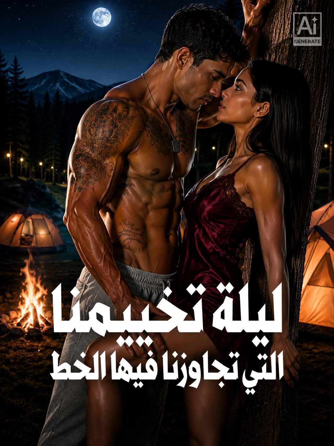 ليلة تخييمنا التي تجاوزنا فيها الخط posteri