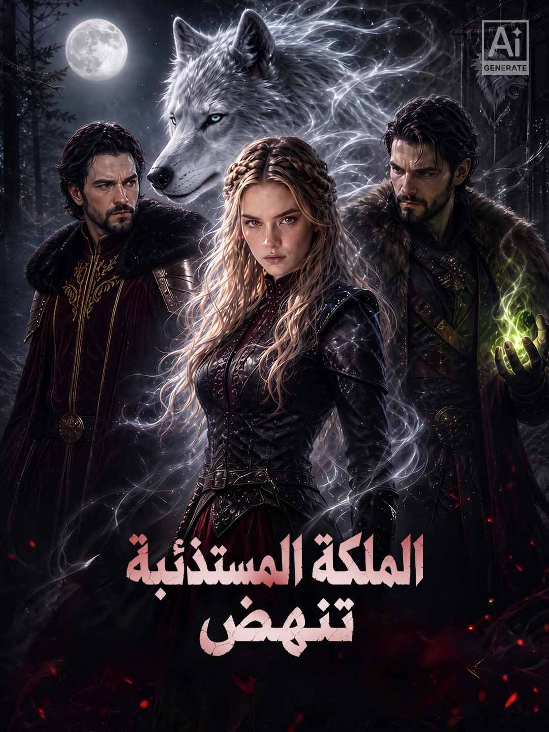 الملكة المستذئبة تنهض posteri