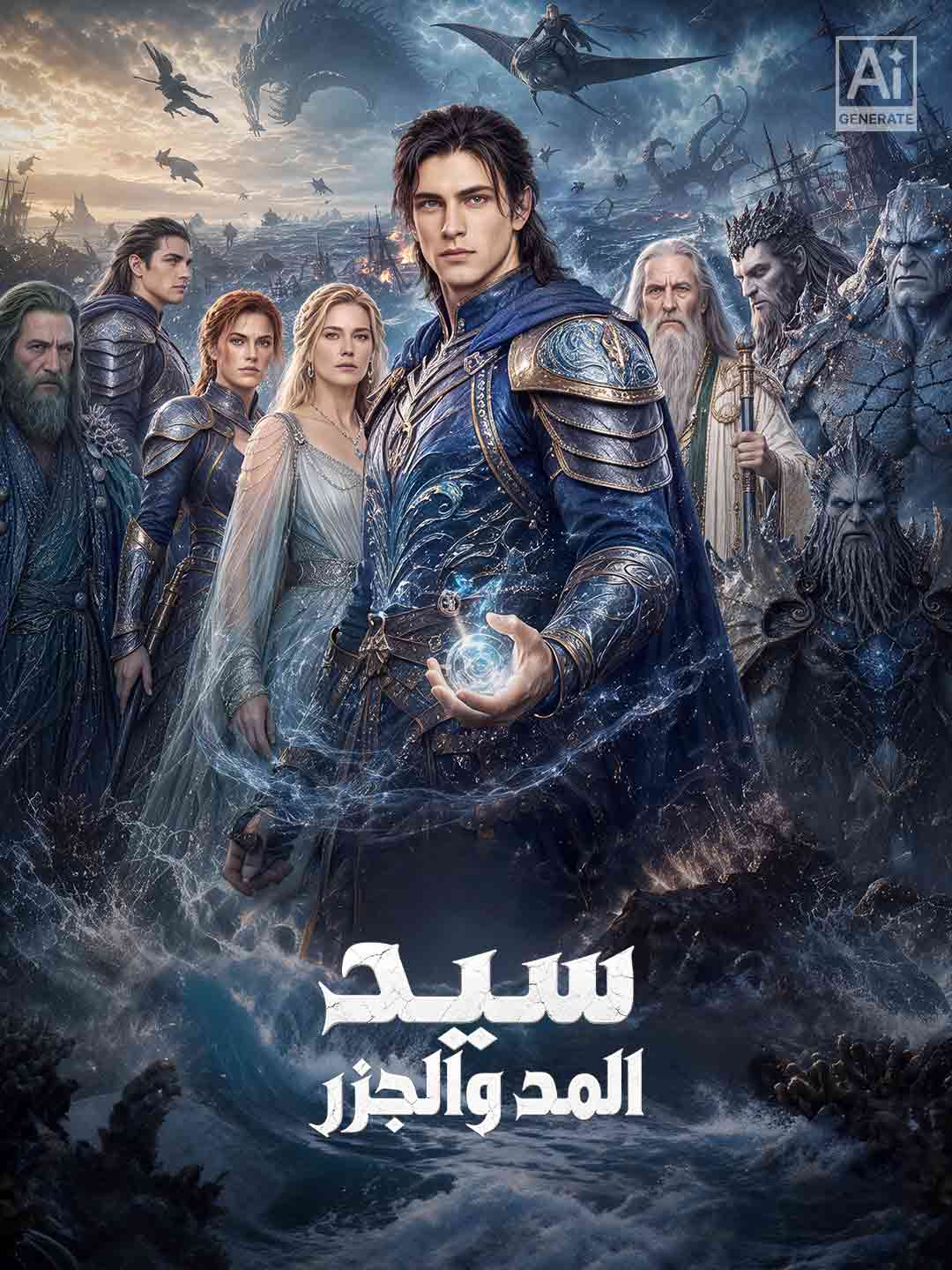 سيد المد والجزر posteri
