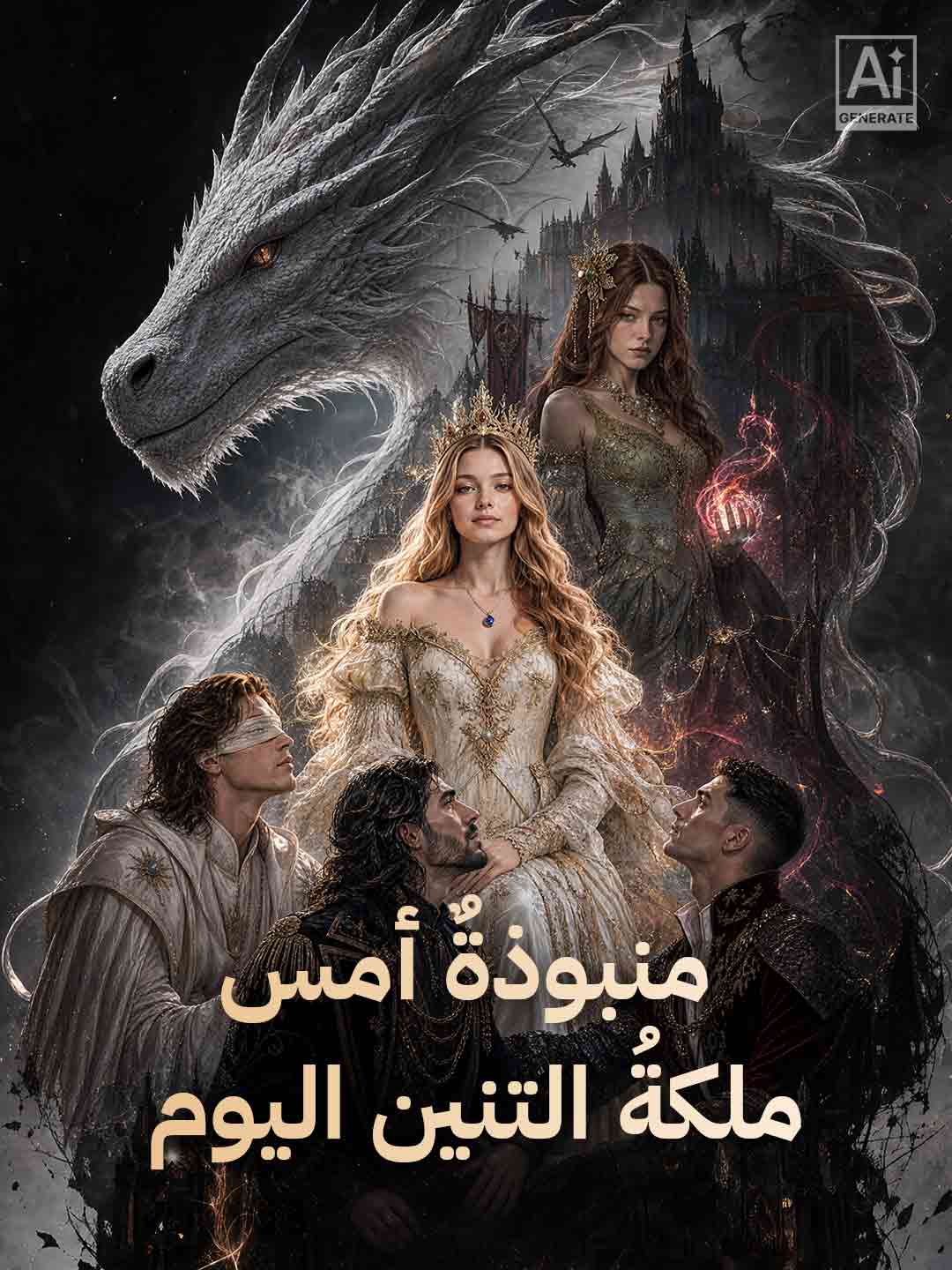 منبوذةٌ أمس ملكةُ التنين اليوم posteri