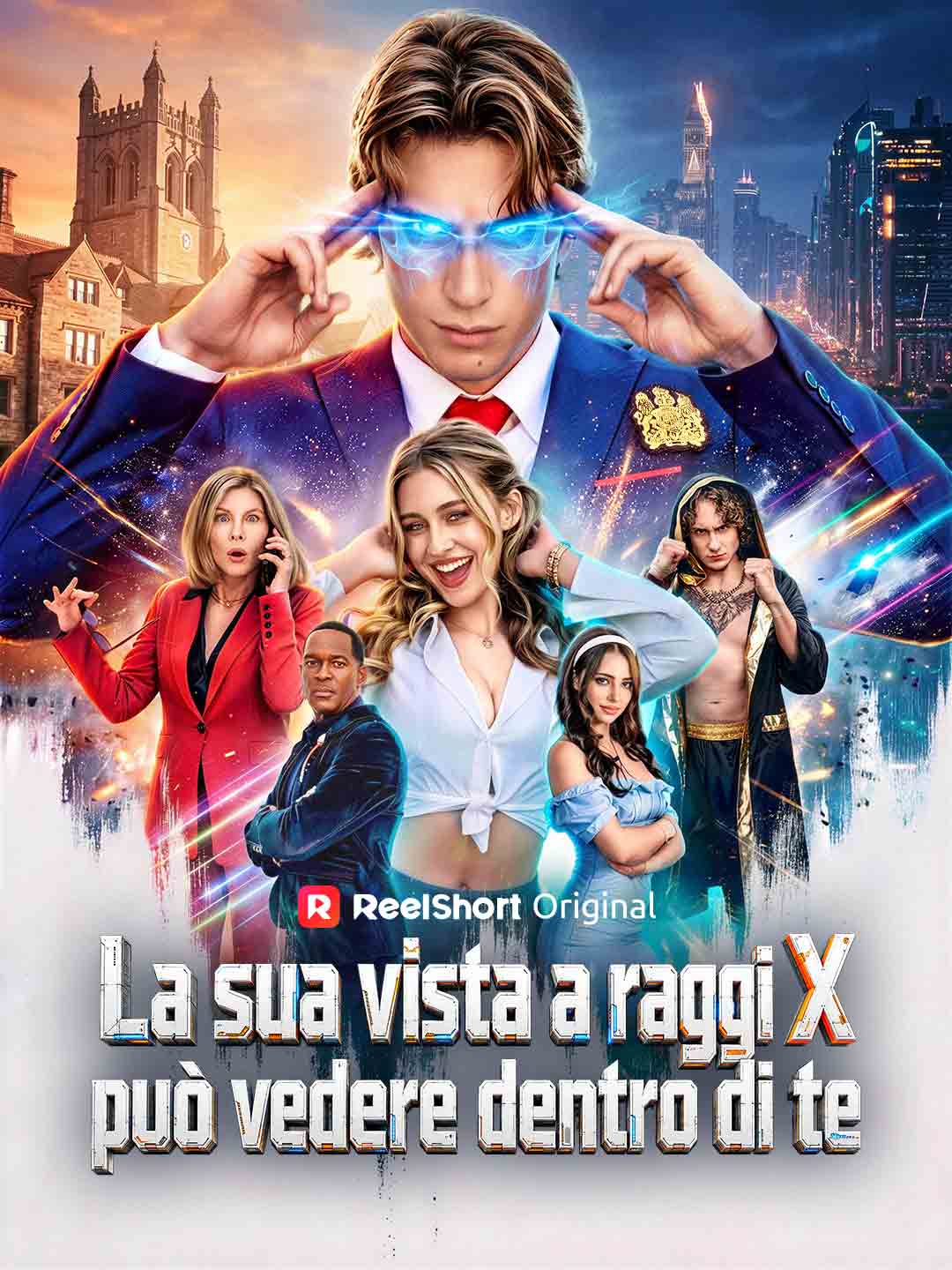 La sua vista a raggi X può vedere dentro di te posteri