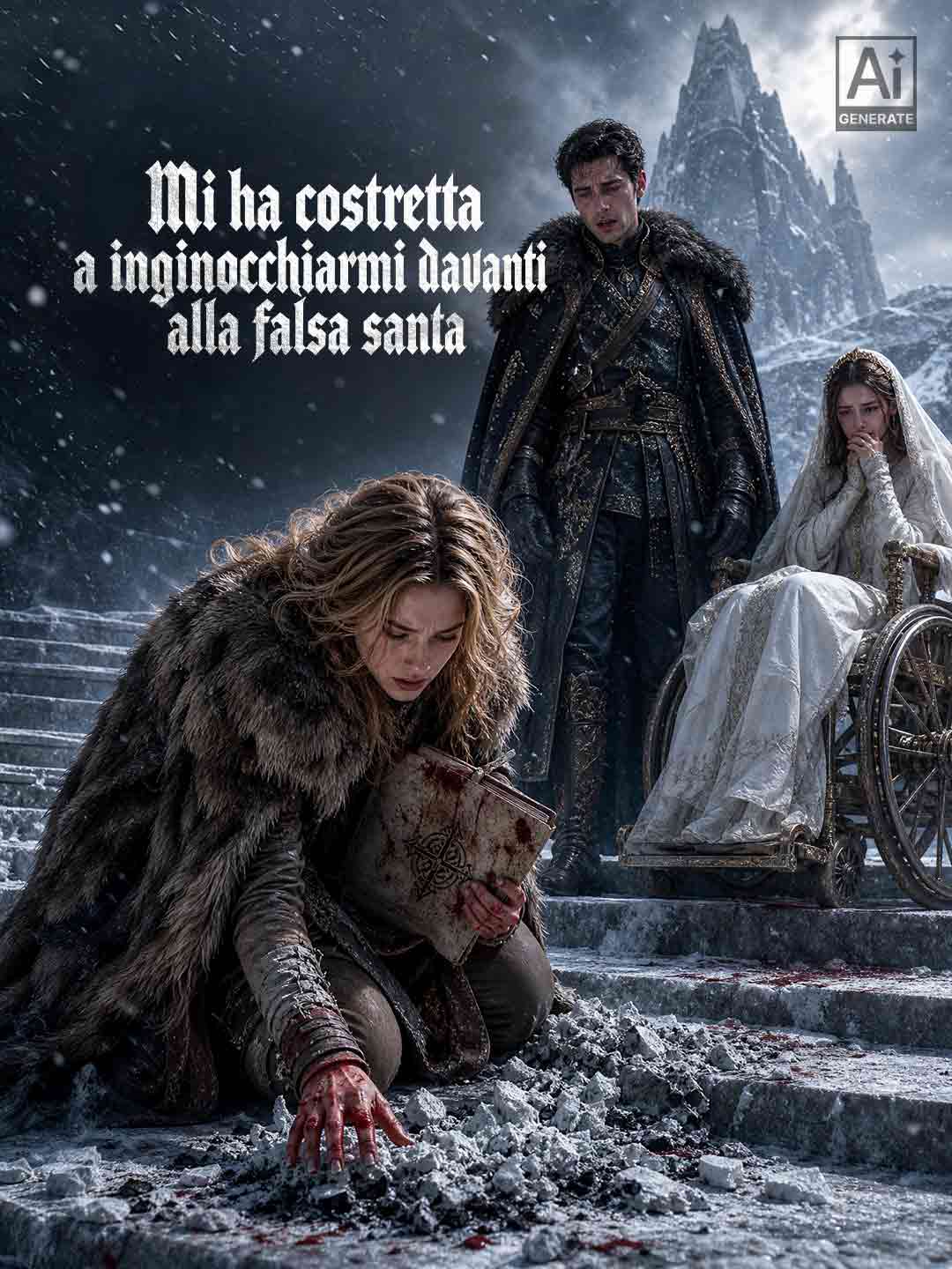 Mi ha costretta a inginocchiarmi davanti alla falsa santa posteri