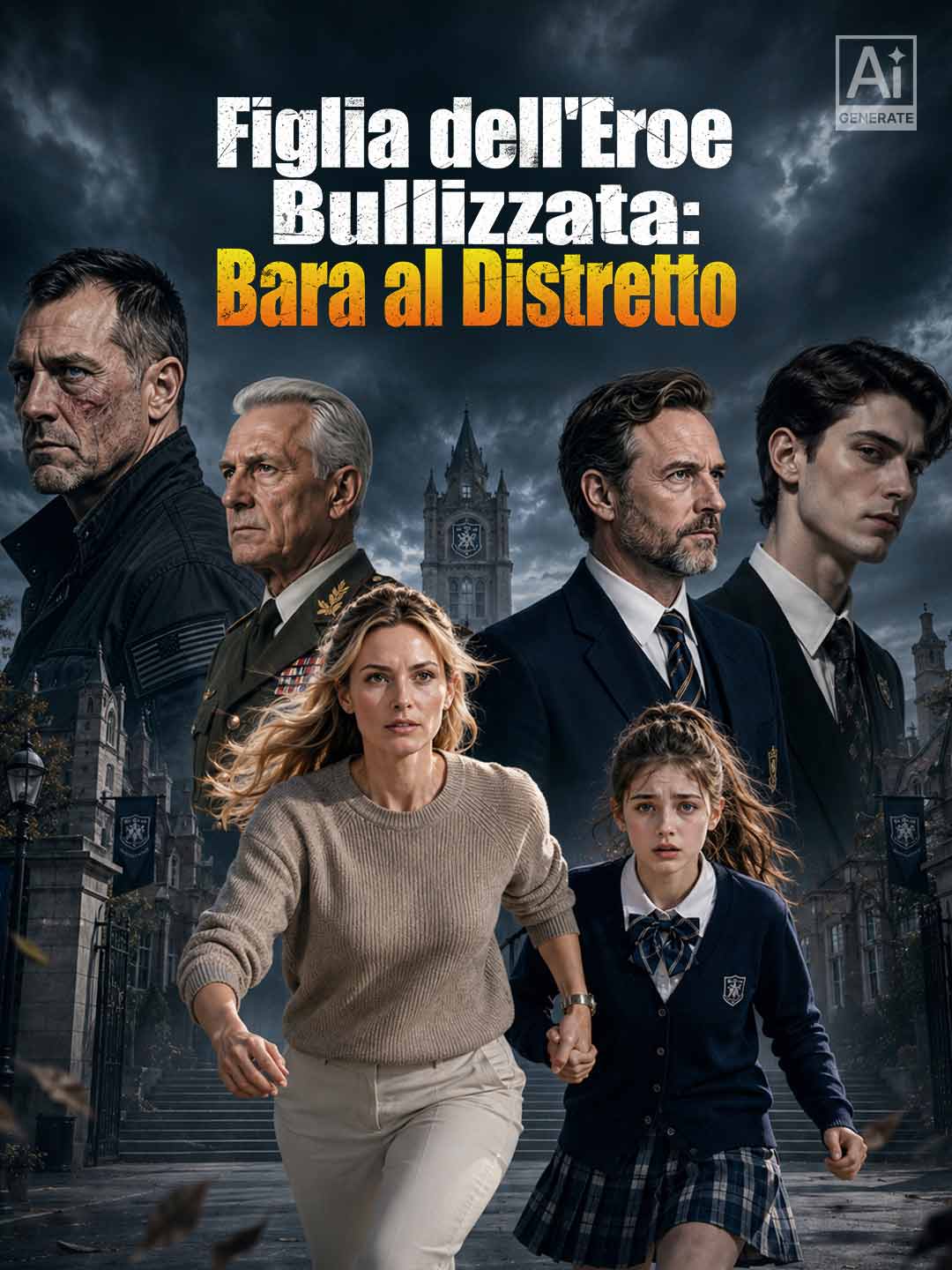 Figlia dell'Eroe Bullizzata: Bara al Distretto posteri