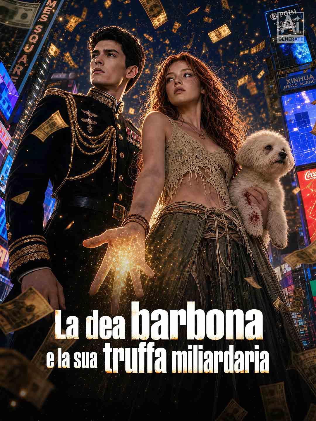 La dea barbona e la sua truffa miliardaria posteri