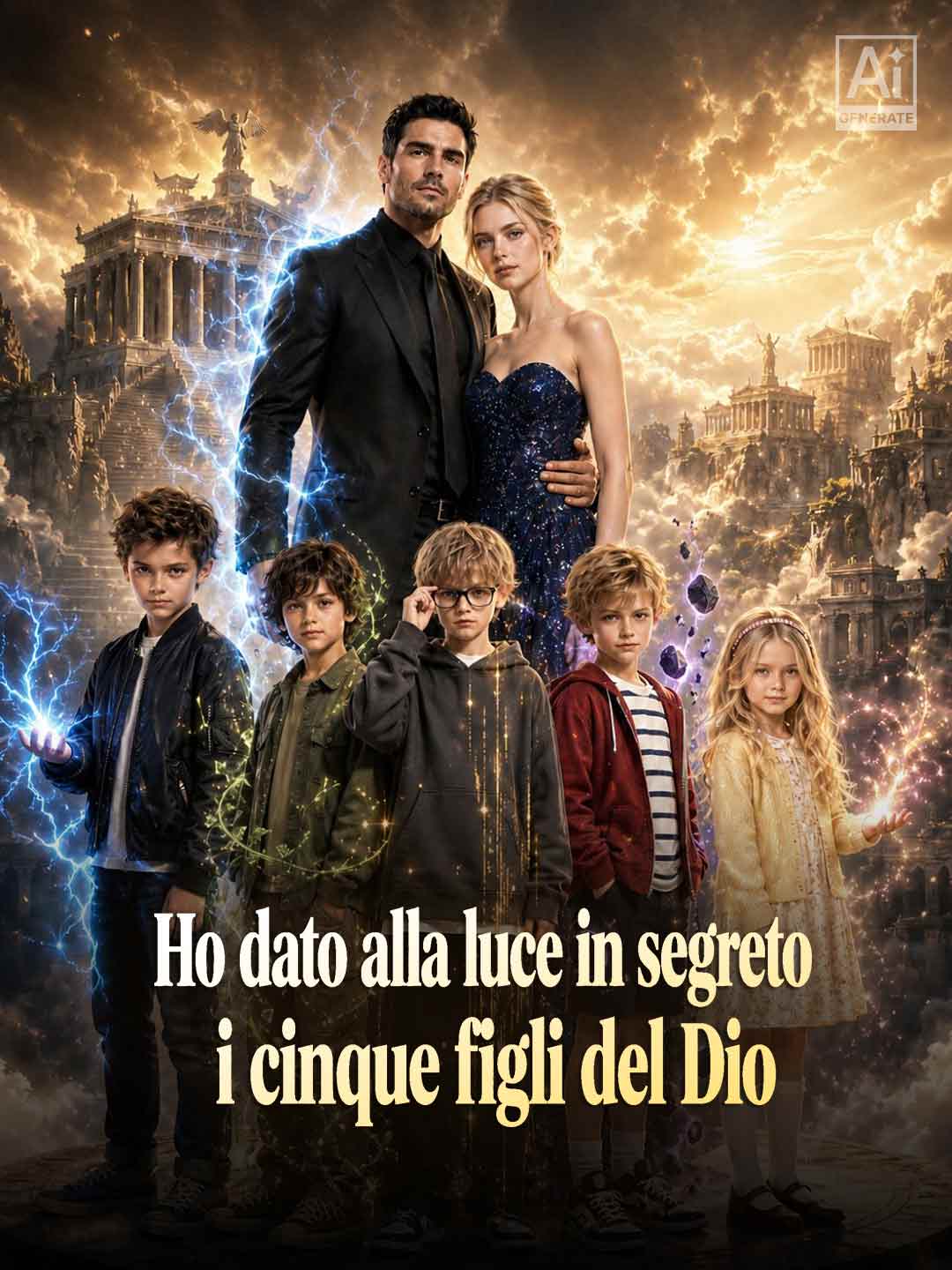 Ho dato alla luce in segreto i cinque figli del Dio posteri